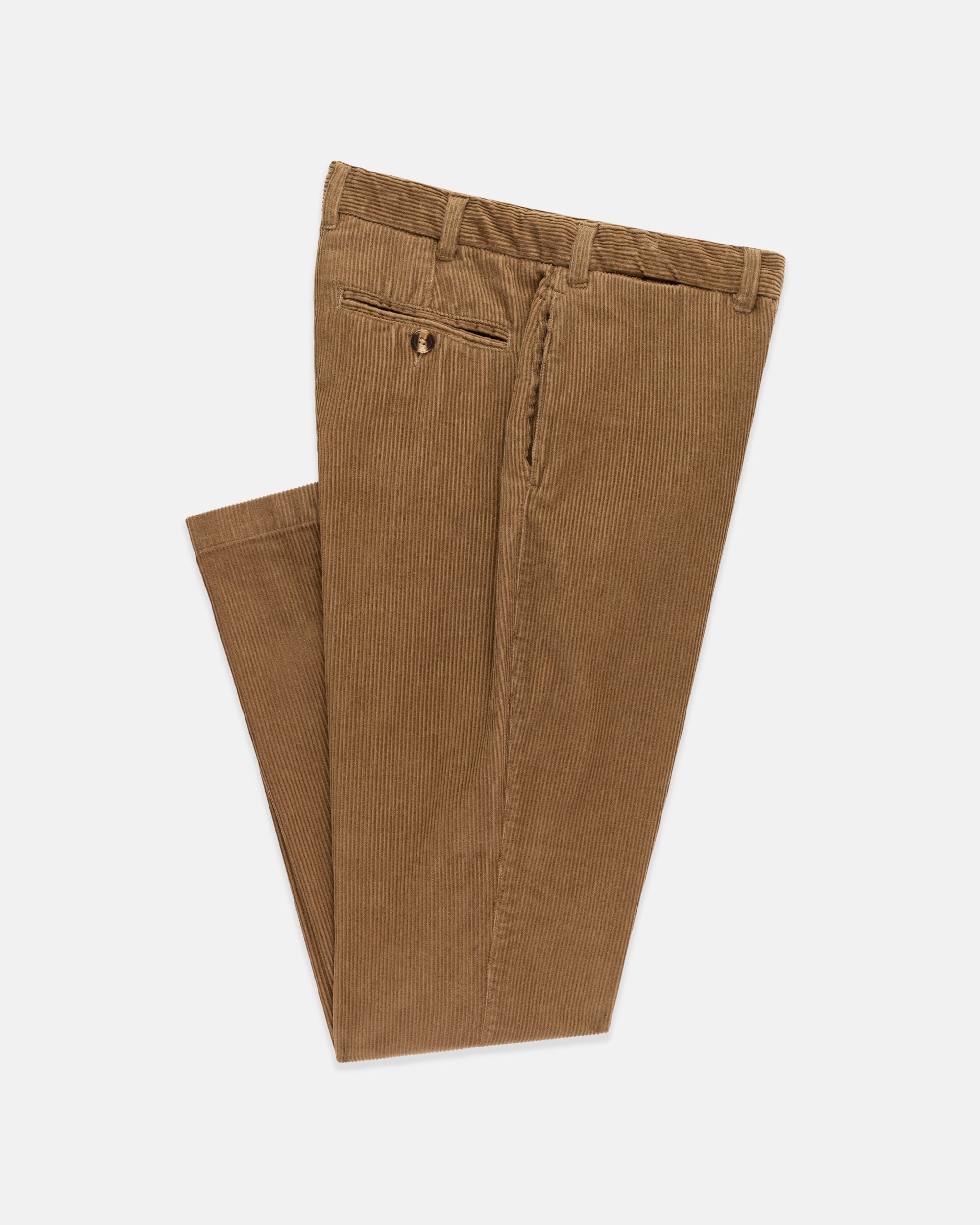 Solid Corduroy Trouser - Trim Fit