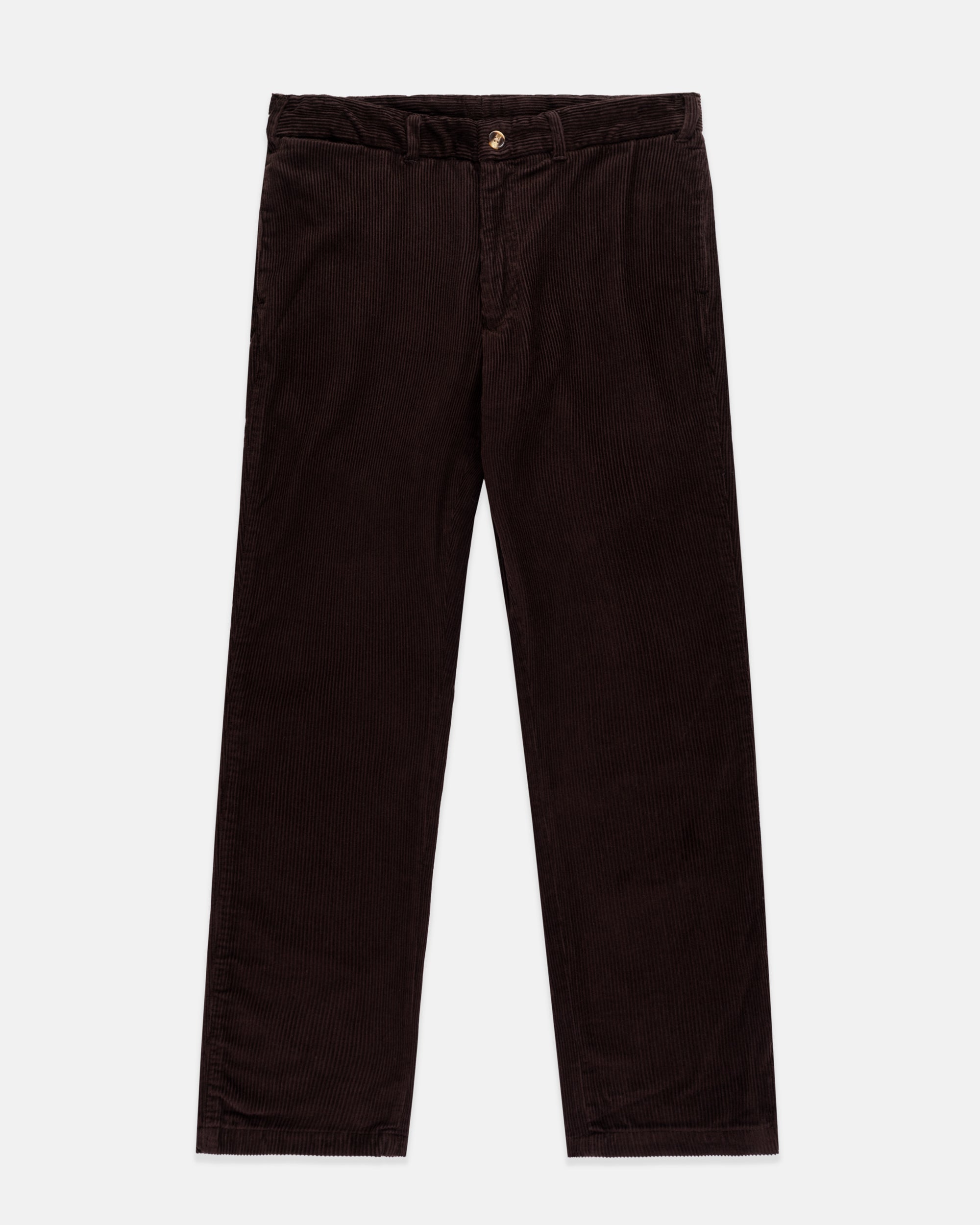 Solid Corduroy Trouser - Trim Fit