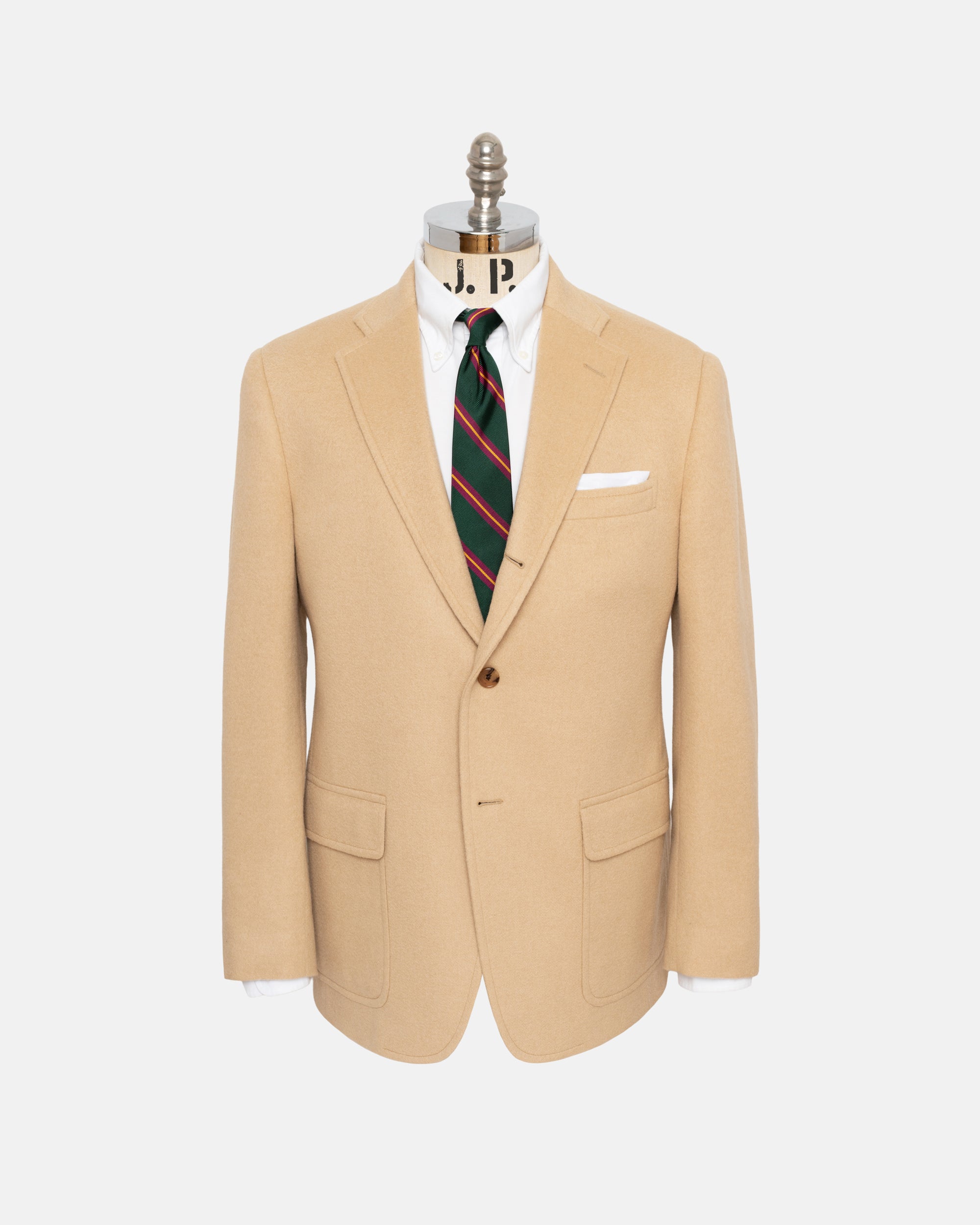 Made-in-USA Tan Pure Camelhair Sport Coat