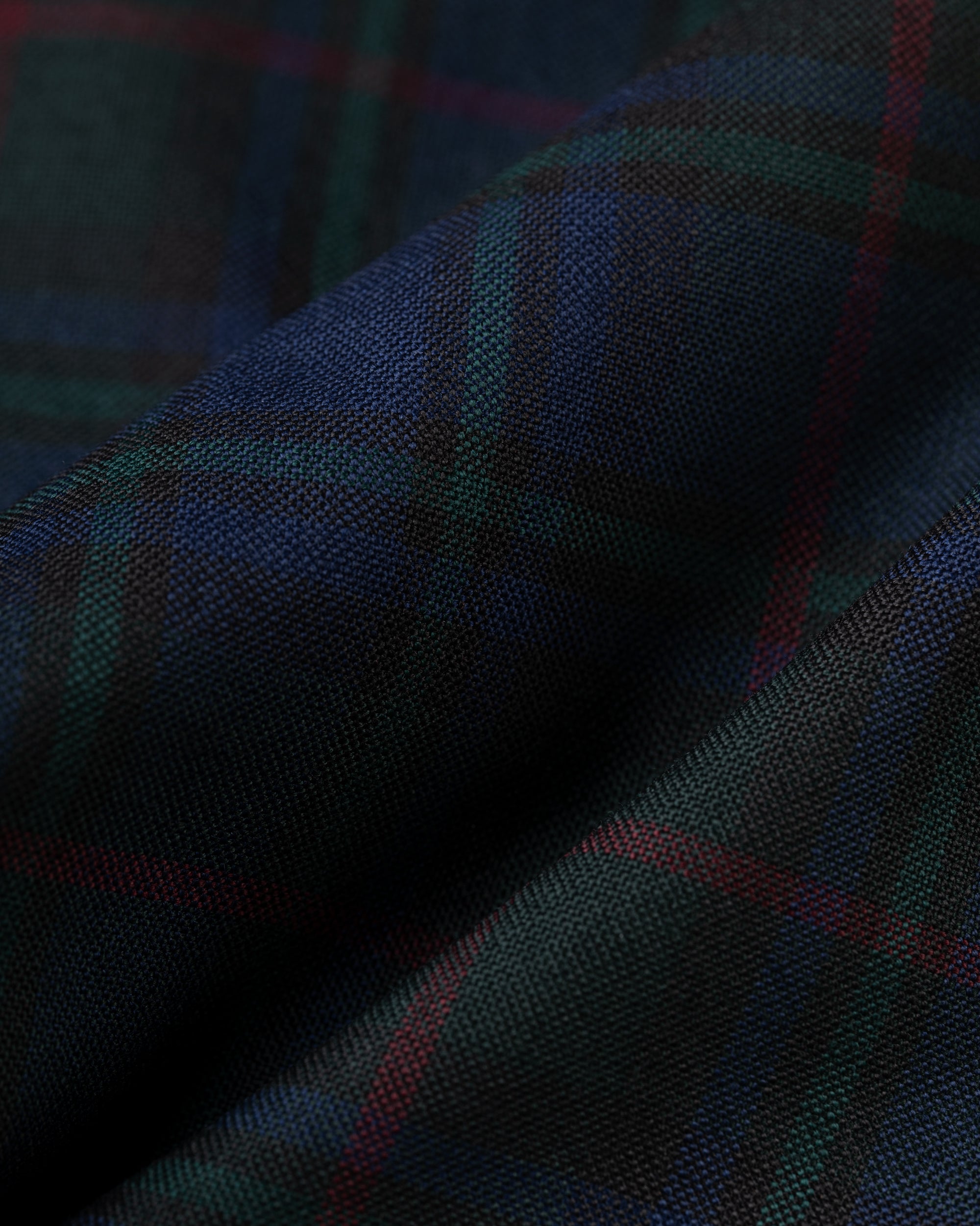 Made-in-Canada Navy & Green with Red Windowpane Tartan Blazer