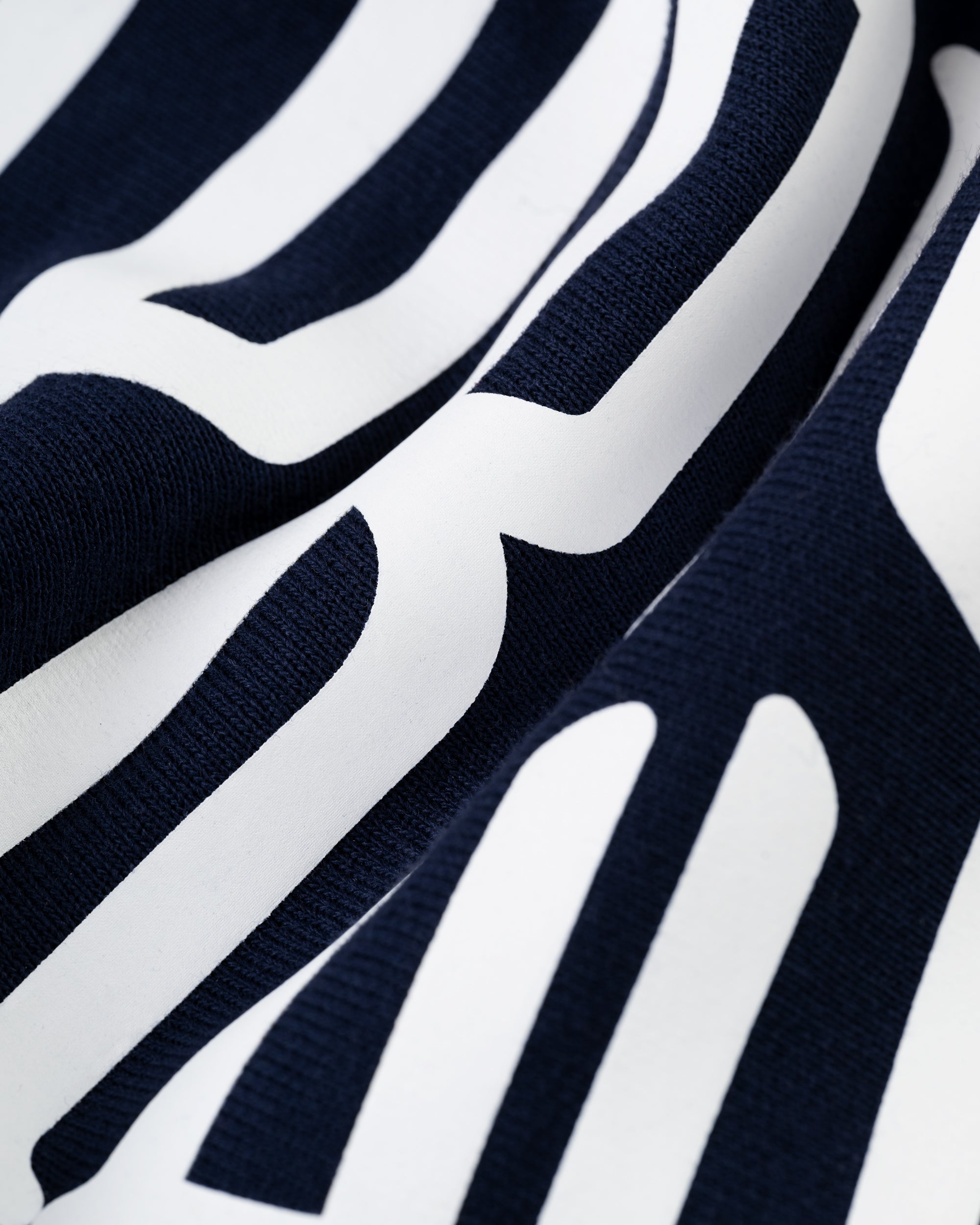 Made-in-USA Navy J. Press "Sheep and Shears" Logo Sweatshirt