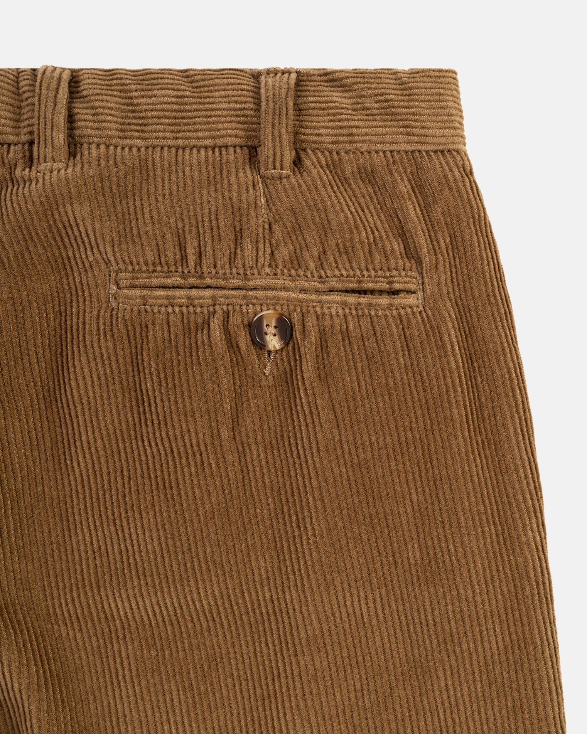 Solid Corduroy Trouser - Trim Fit