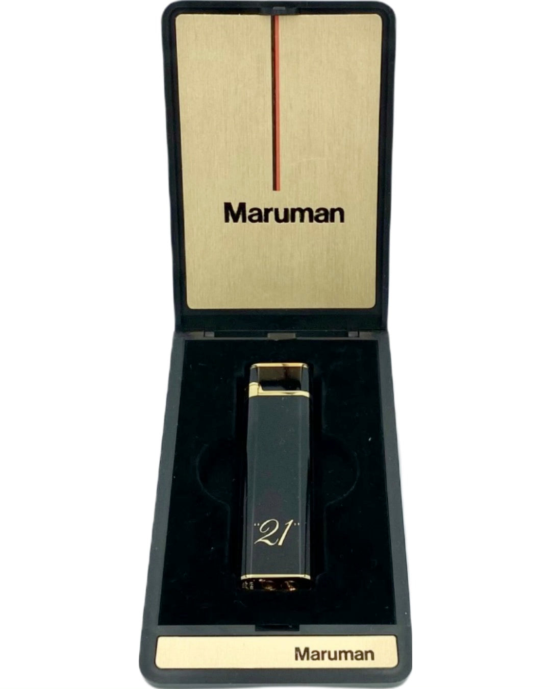 The 21 Club NYC Restaurant Black Gold Cigarette Lighter