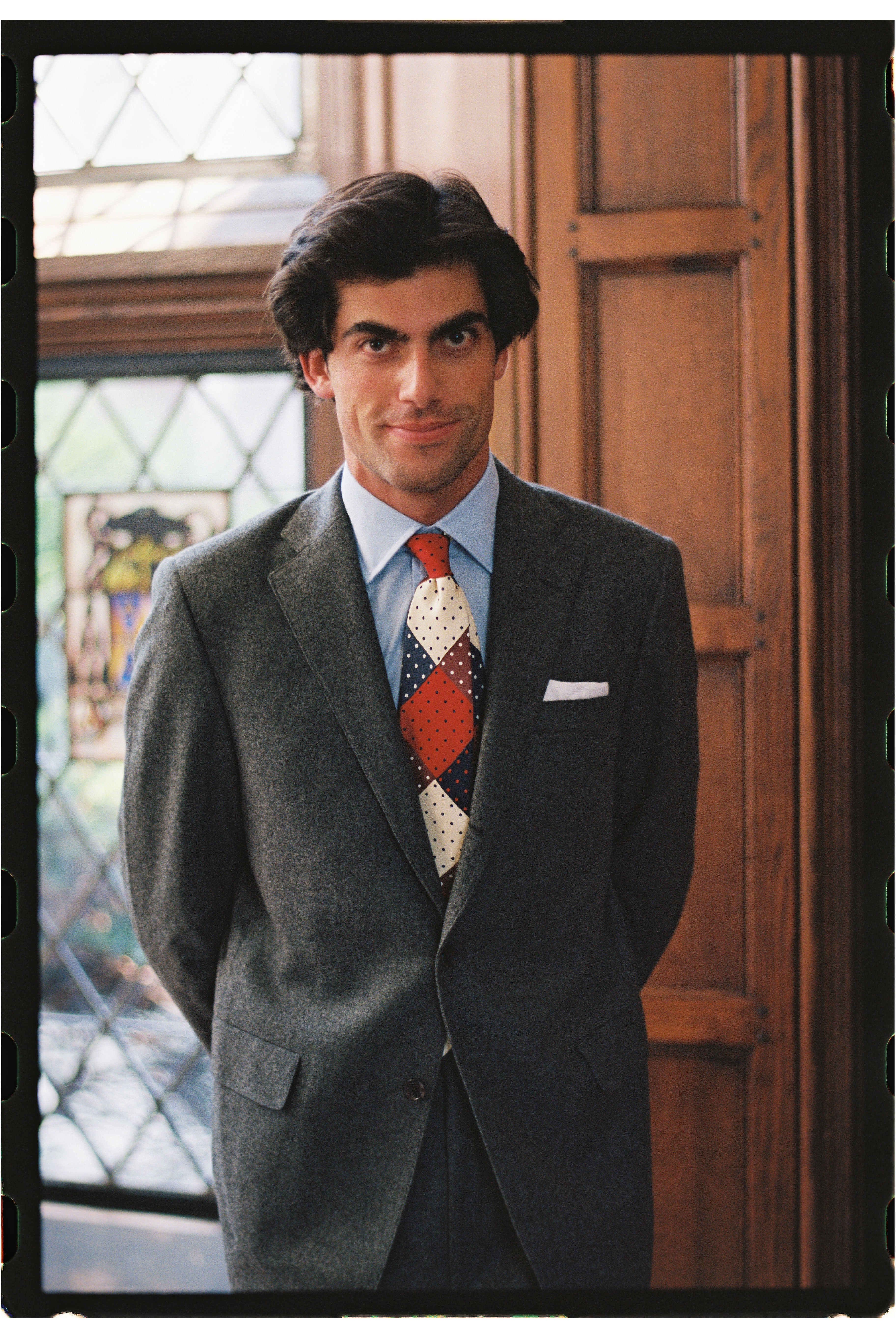 Made-in-USA Solid Grey Fox Flannel Suit - Custom Make