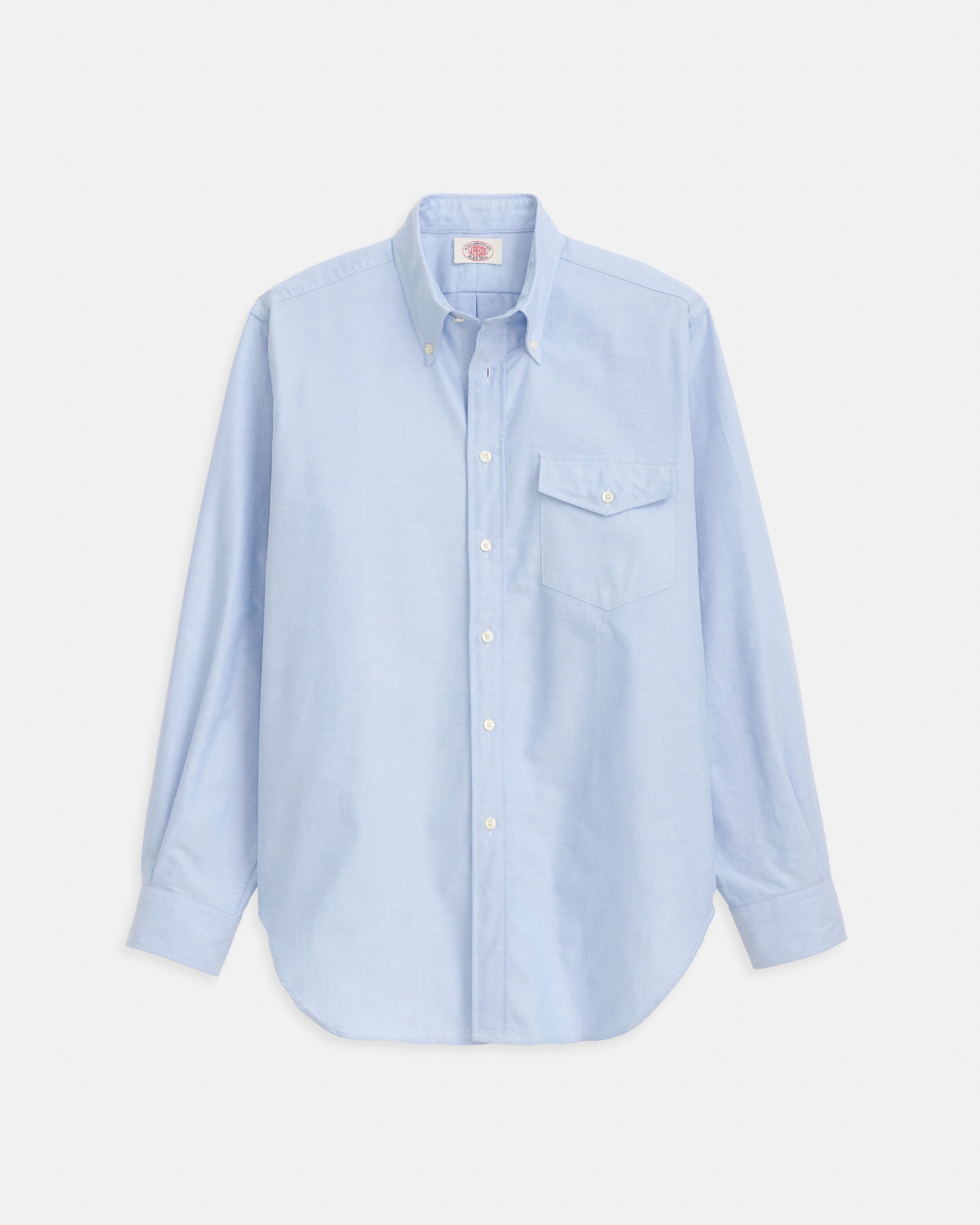 J. Press x Alex Mill Blue Oxford Sportshirt