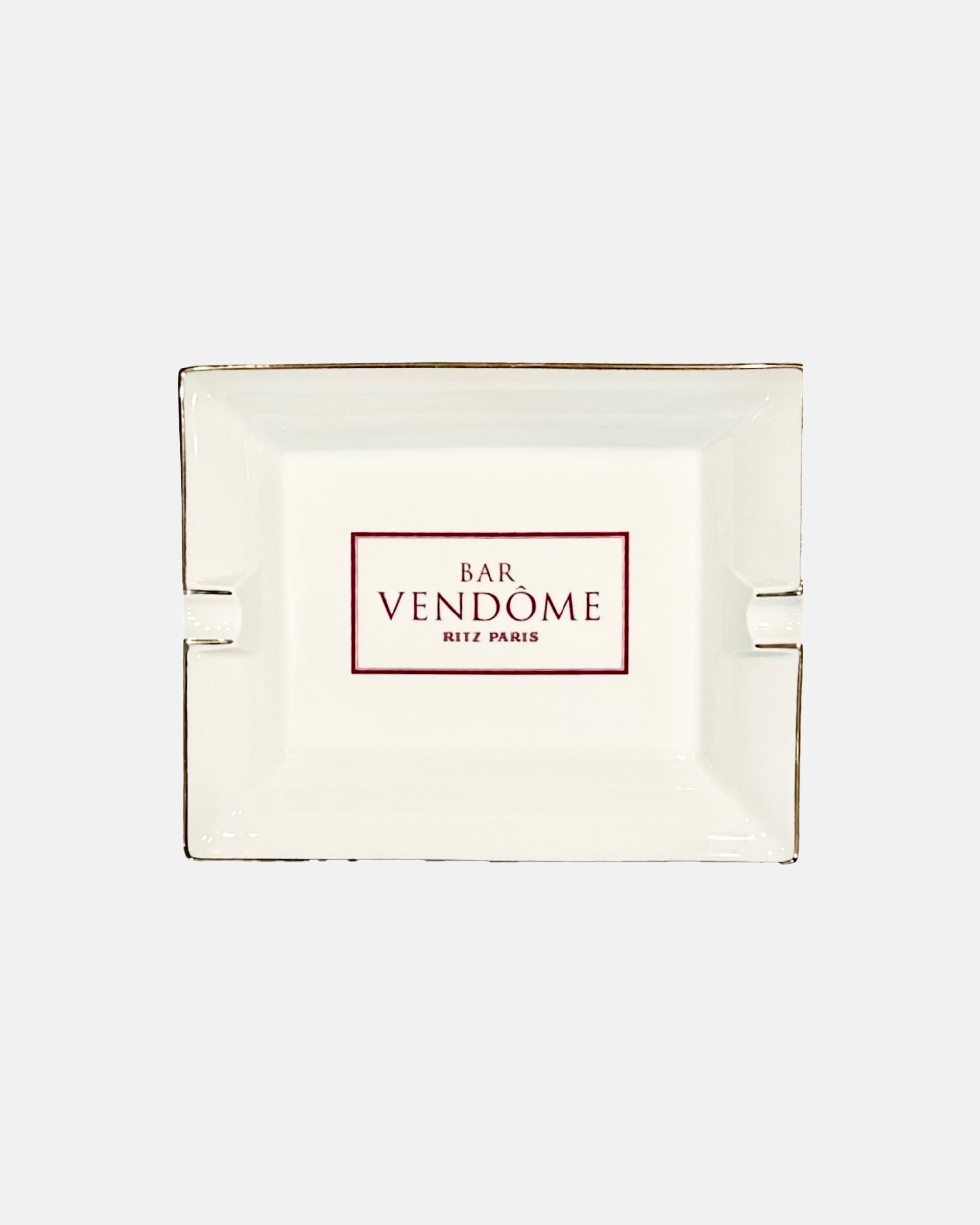 Bar Vendome Ritz Paris Hotel Porcelain Ashtray
