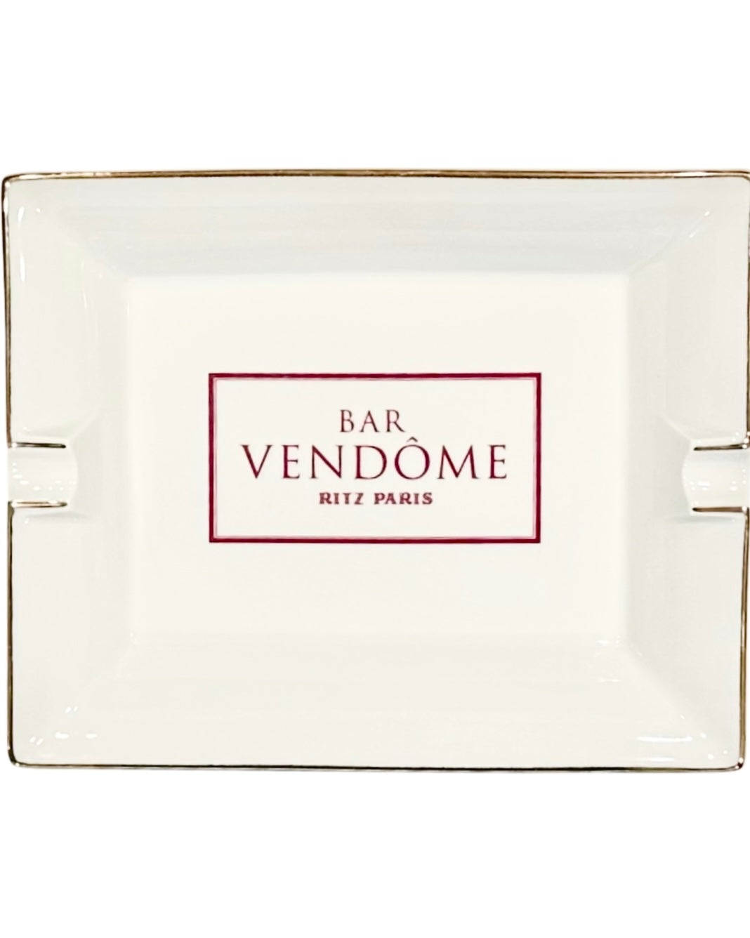 Bar Vendome Ritz Paris Hotel Porcelain Ashtray