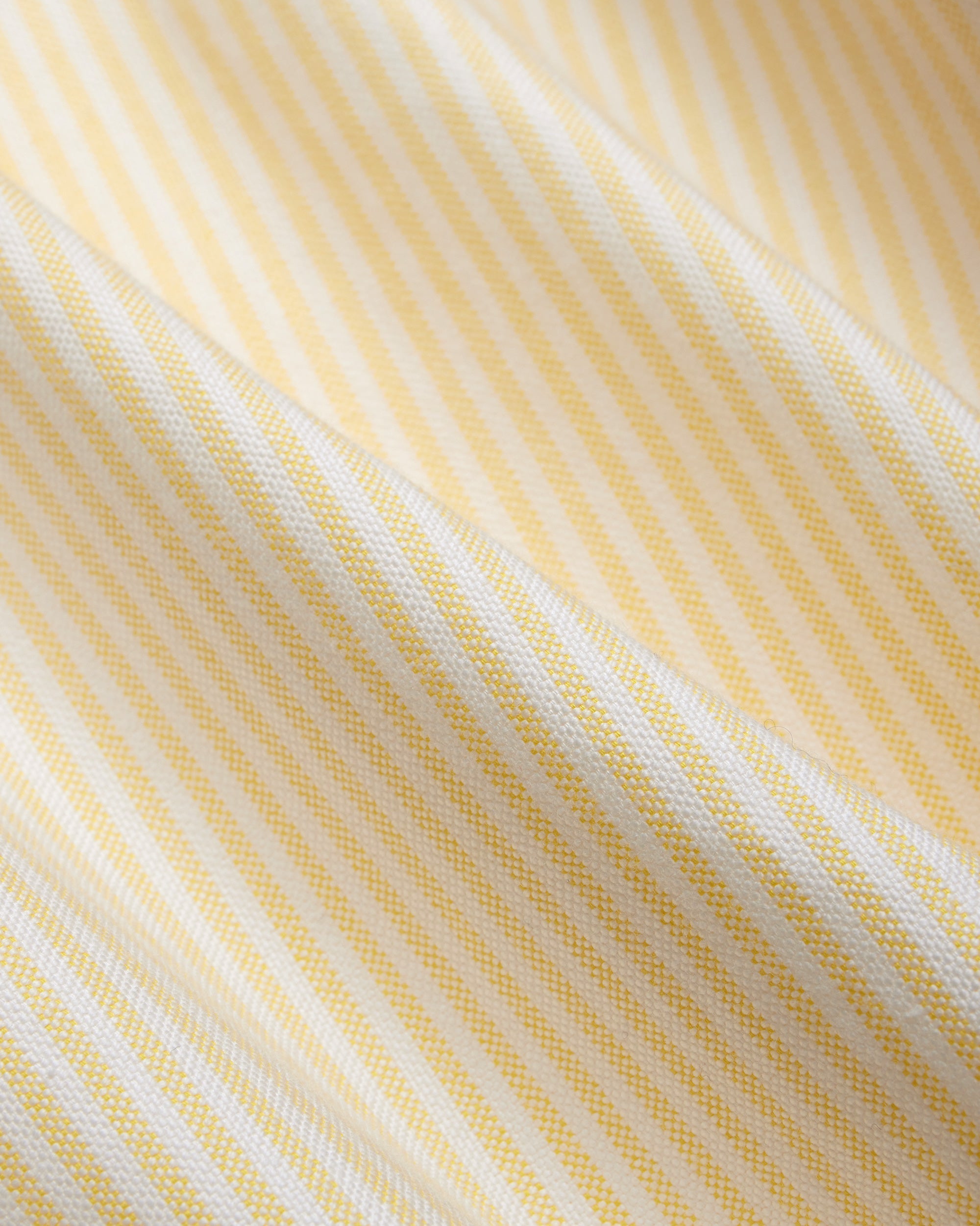 Made-in-USA Yellow University Stripe Oxford Cloth Shirt - Classic Fit