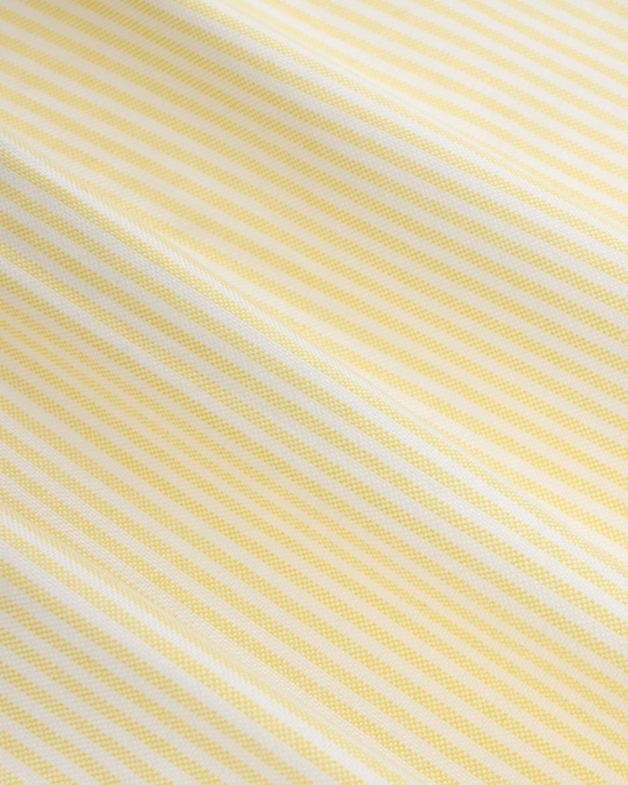Made-in-USA "Ivy Guy" Yellow University Stripe Oxford Cloth Shirt