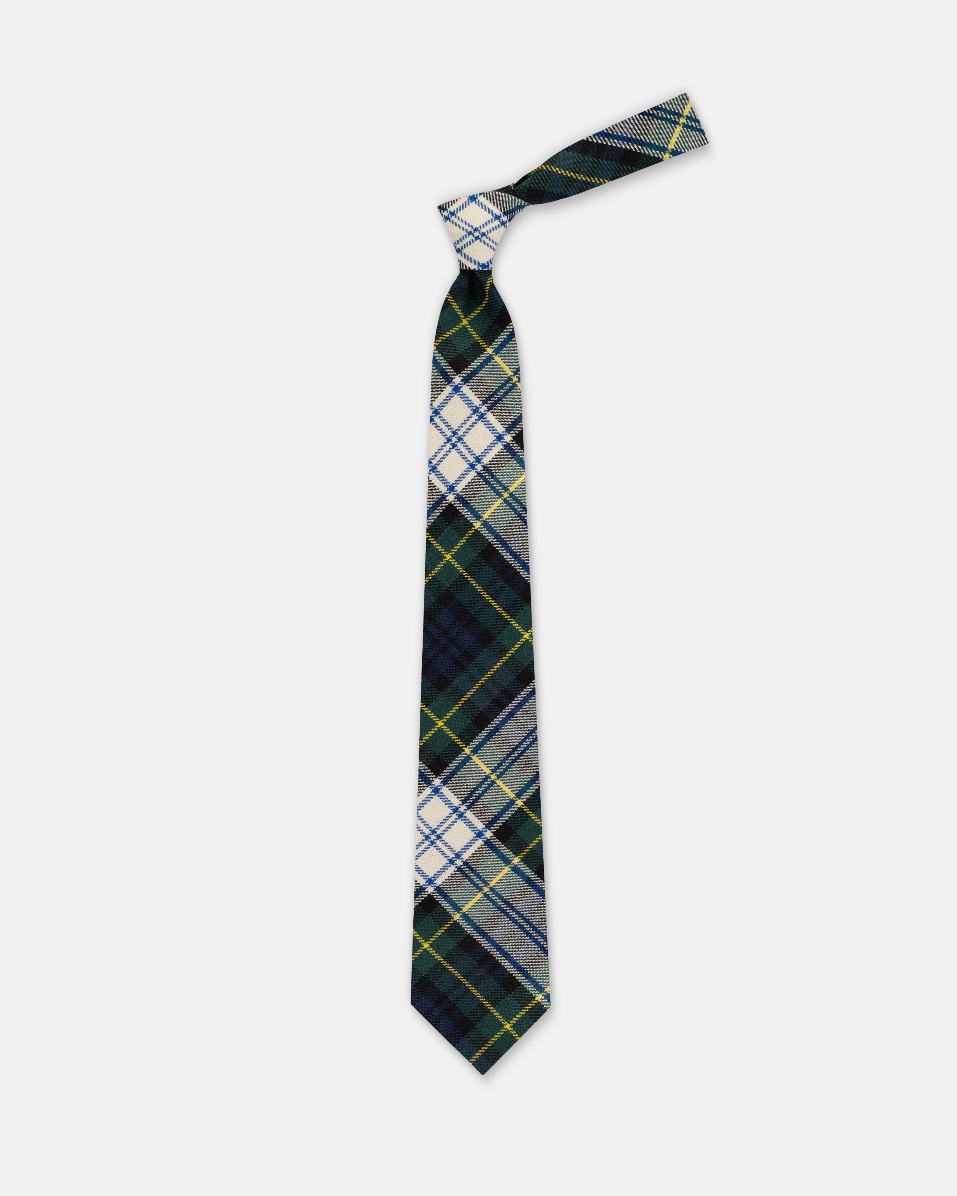 Made-in-England Tartan Wool Tie