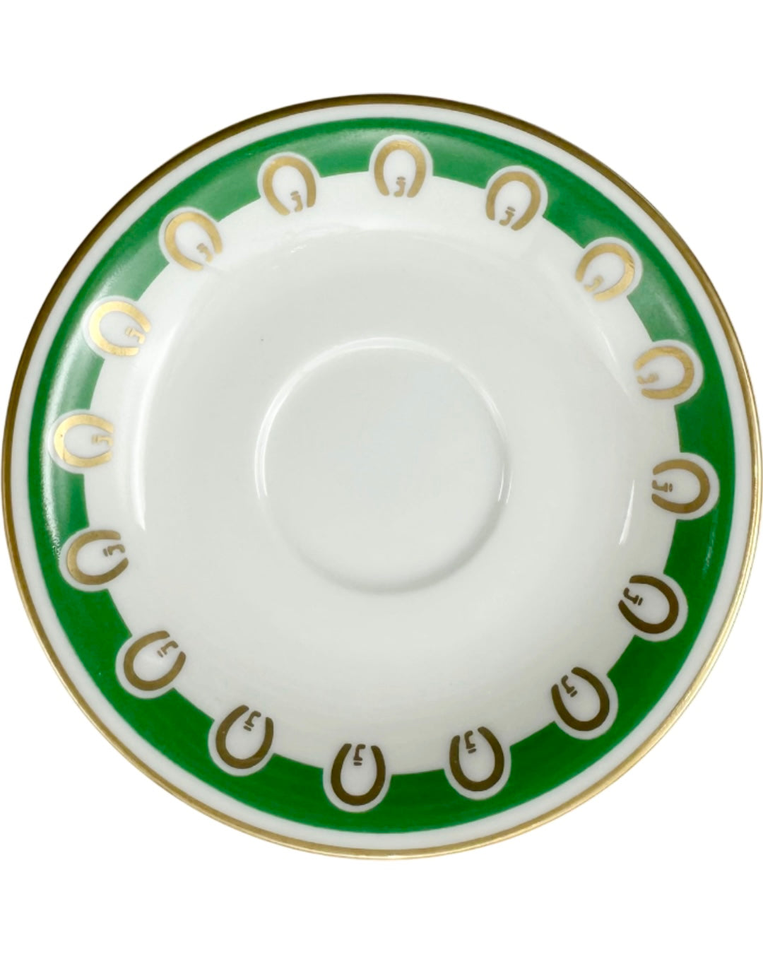 Vintage Jockey Restaurant Madrid Equestrian Demitasse Cup & Saucer