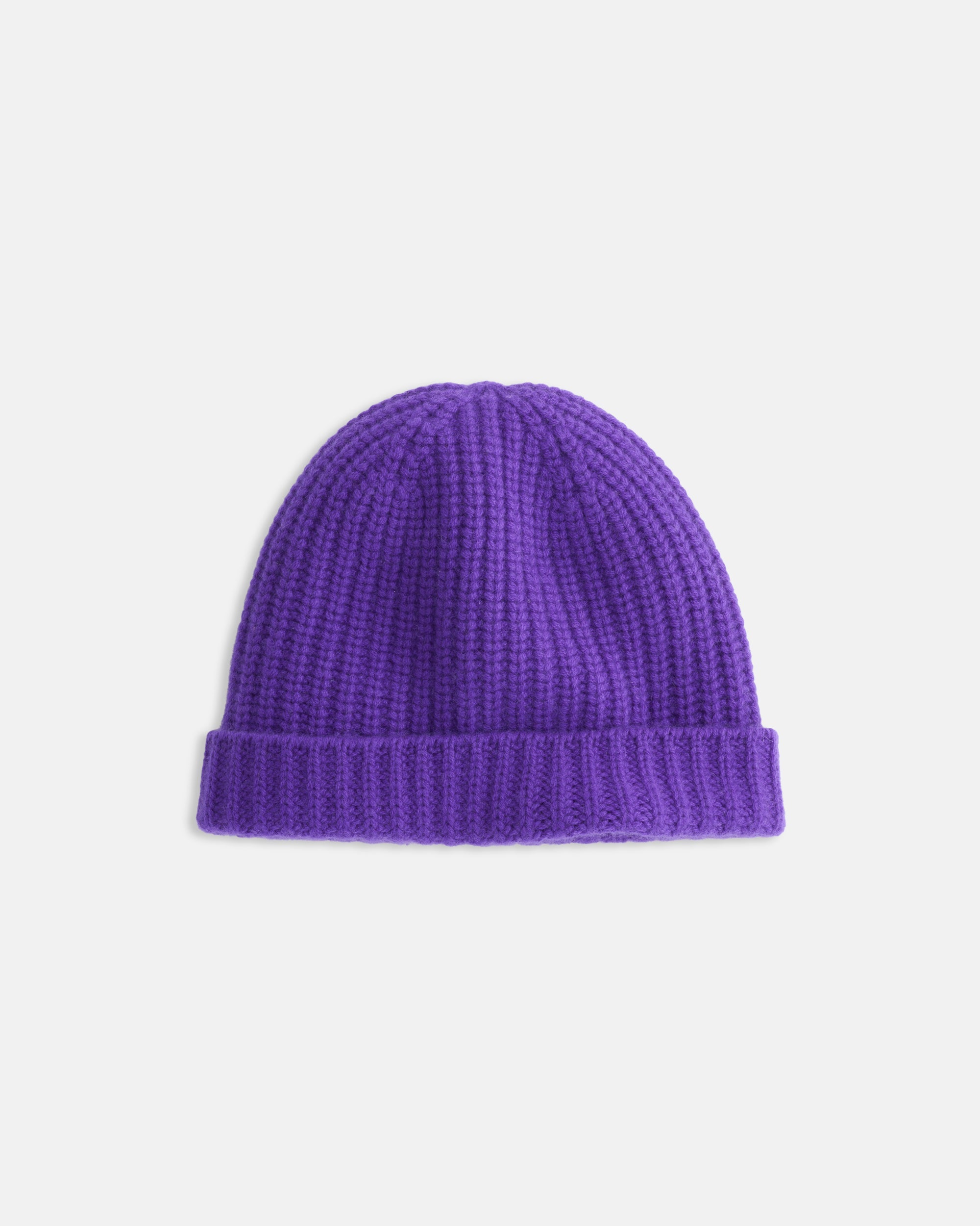 J. Press x Alex Mill Purple Cashmere Beanie
