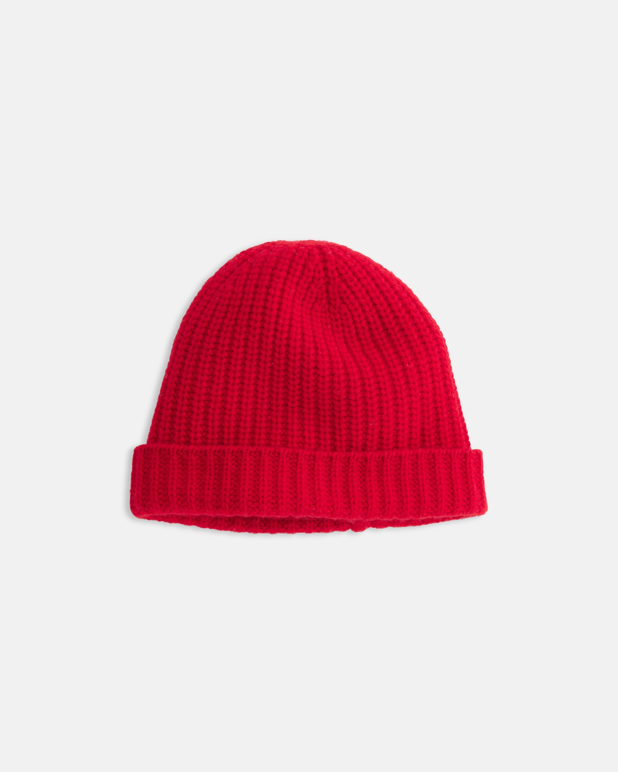 J. Press x Alex Mill Red Cashmere Beanie