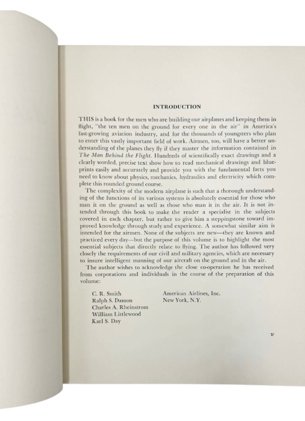 The Man Behind the Flight by Assen Jordanoff 1942 1st Edition Book