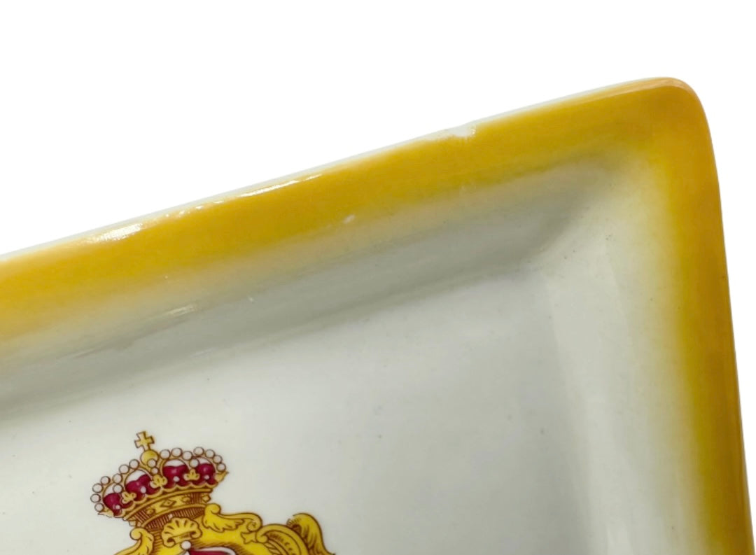 Vintage Regina Isabella Hotel Italy Ceramic Ashtray