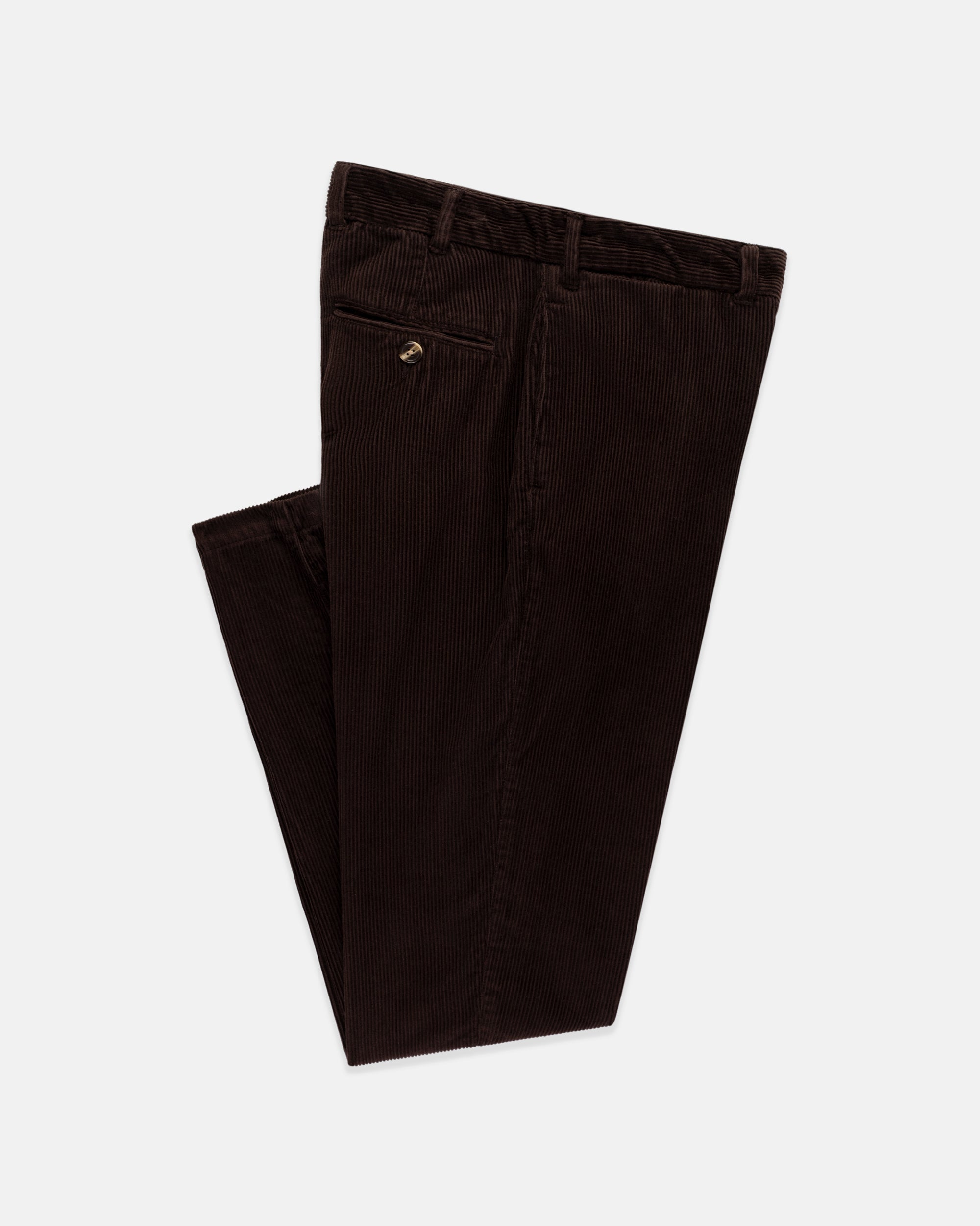 Solid Corduroy Trouser - Trim Fit