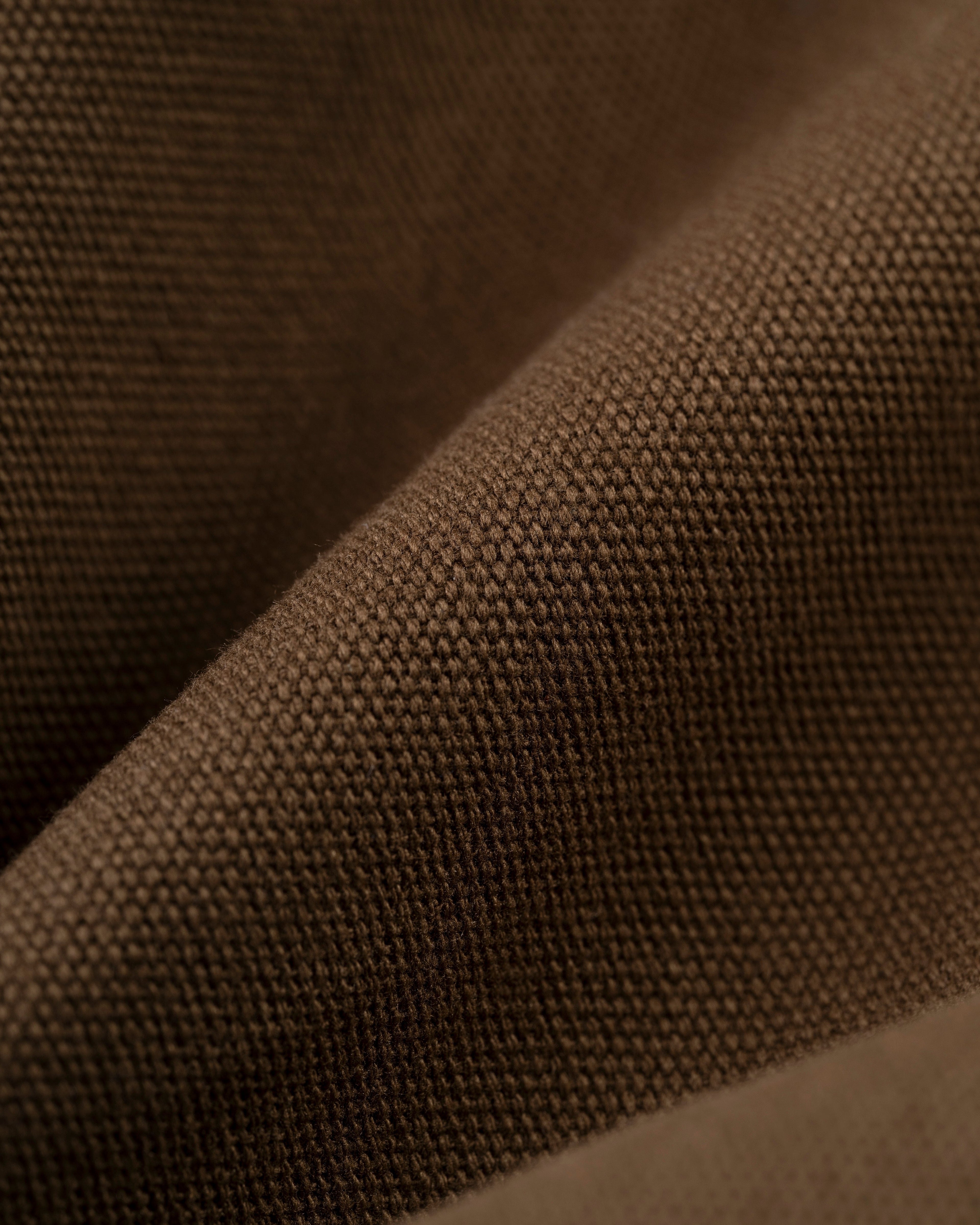 Olive Fleece-lined Canvas Deck Jacket