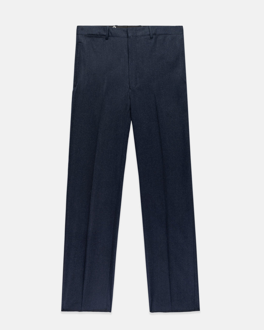 Made-in-Canada Solid Navy Wool Flannel Suit