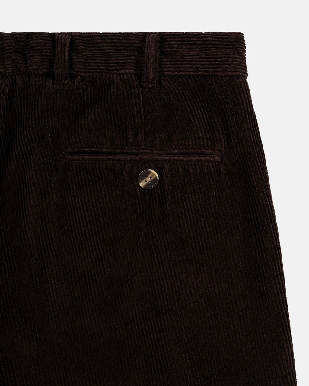 Solid Corduroy Trouser - Trim Fit