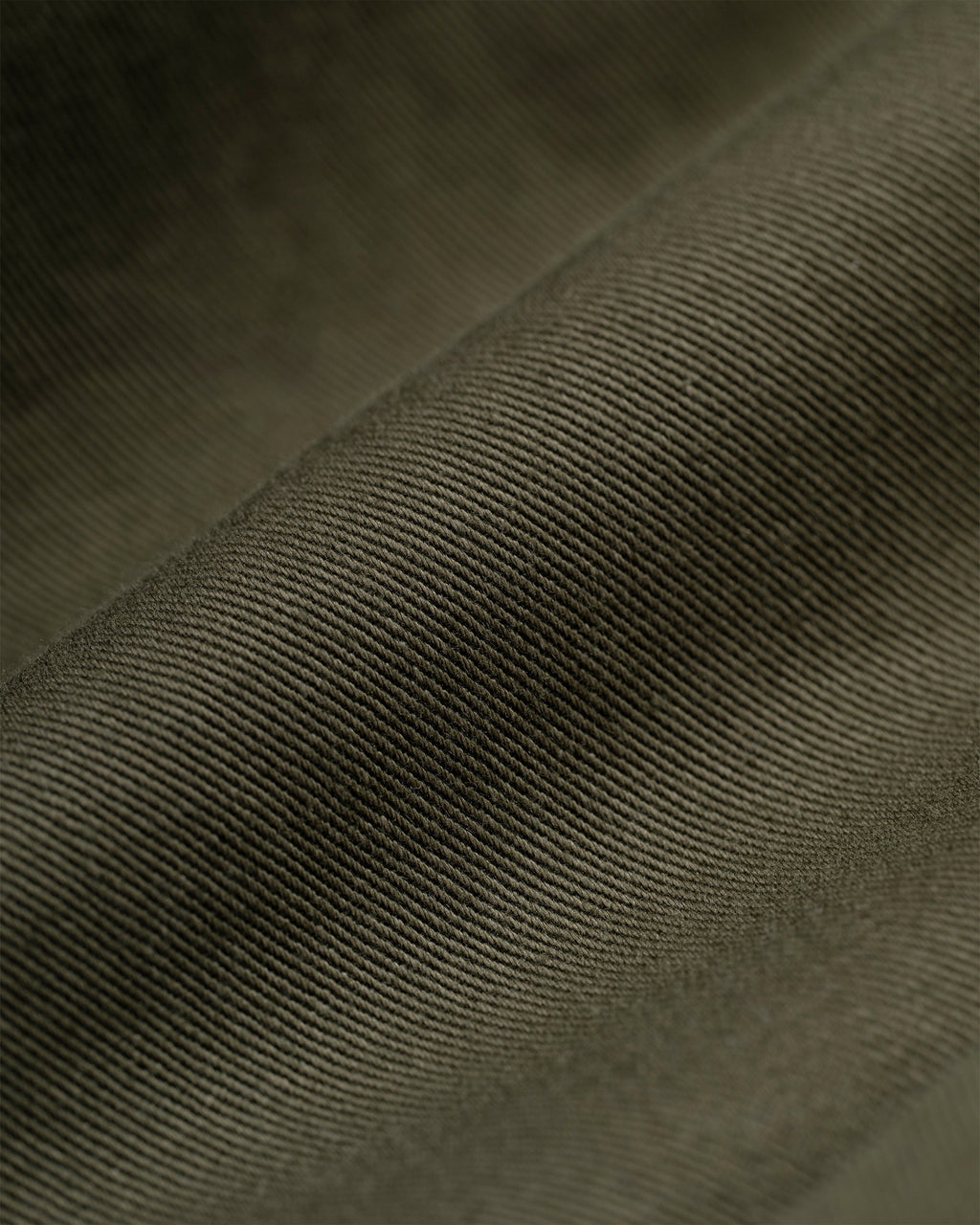 Olive Cinch-Back Cotton Chino Trouser - Trim Fit