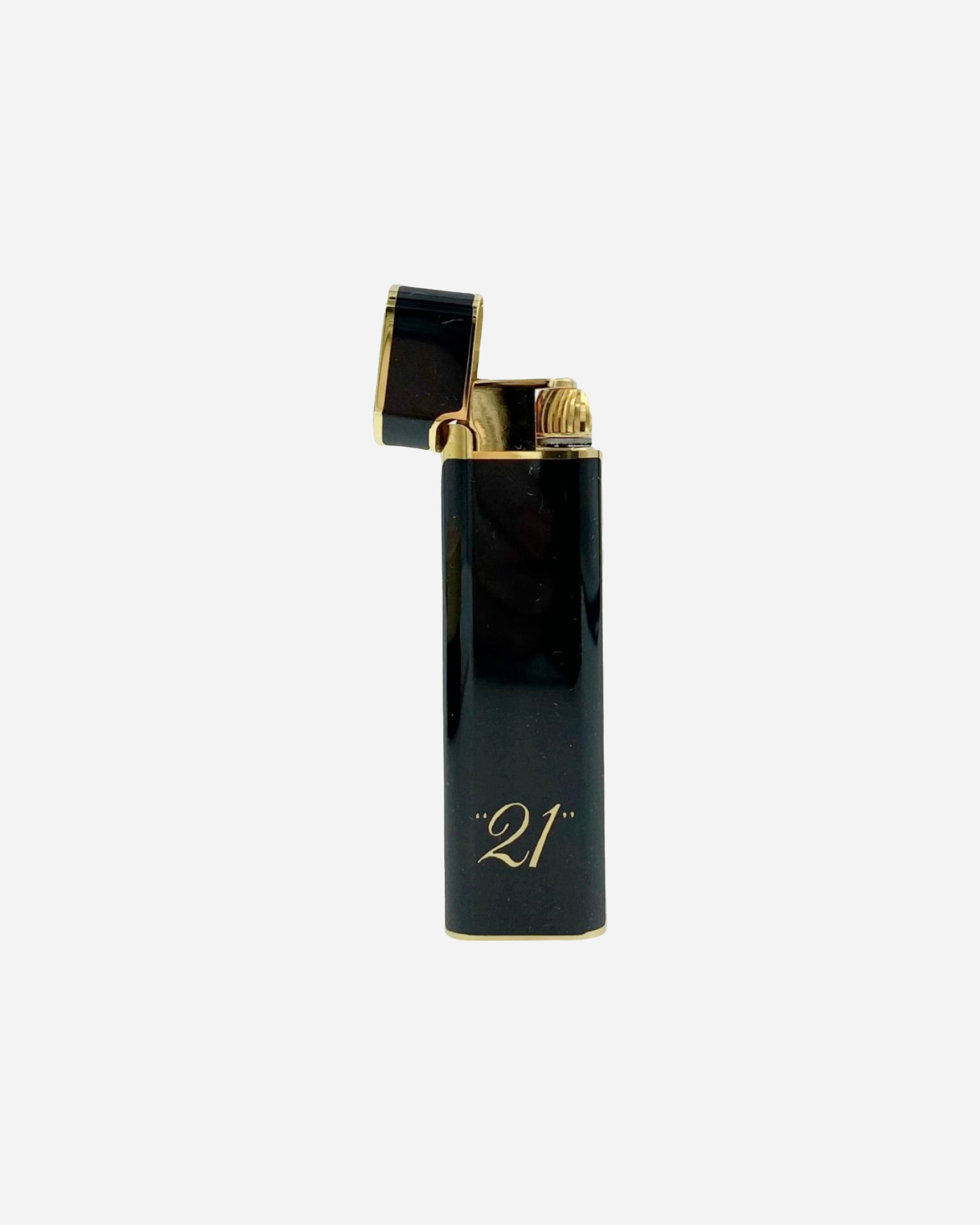 The 21 Club NYC Restaurant Black Gold Cigarette Lighter