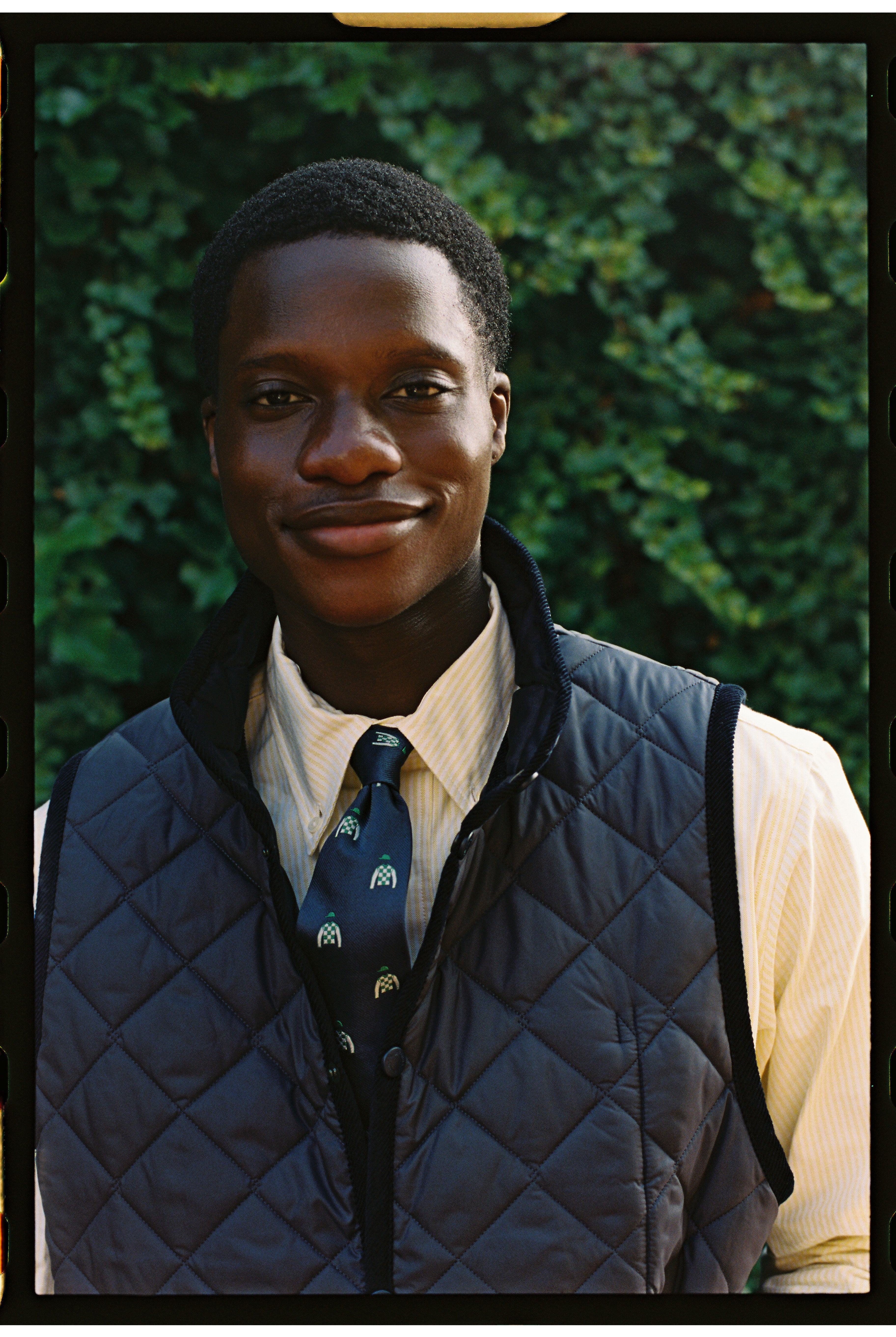 Made-in-USA Yellow University Stripe Oxford Cloth Shirt - Classic Fit