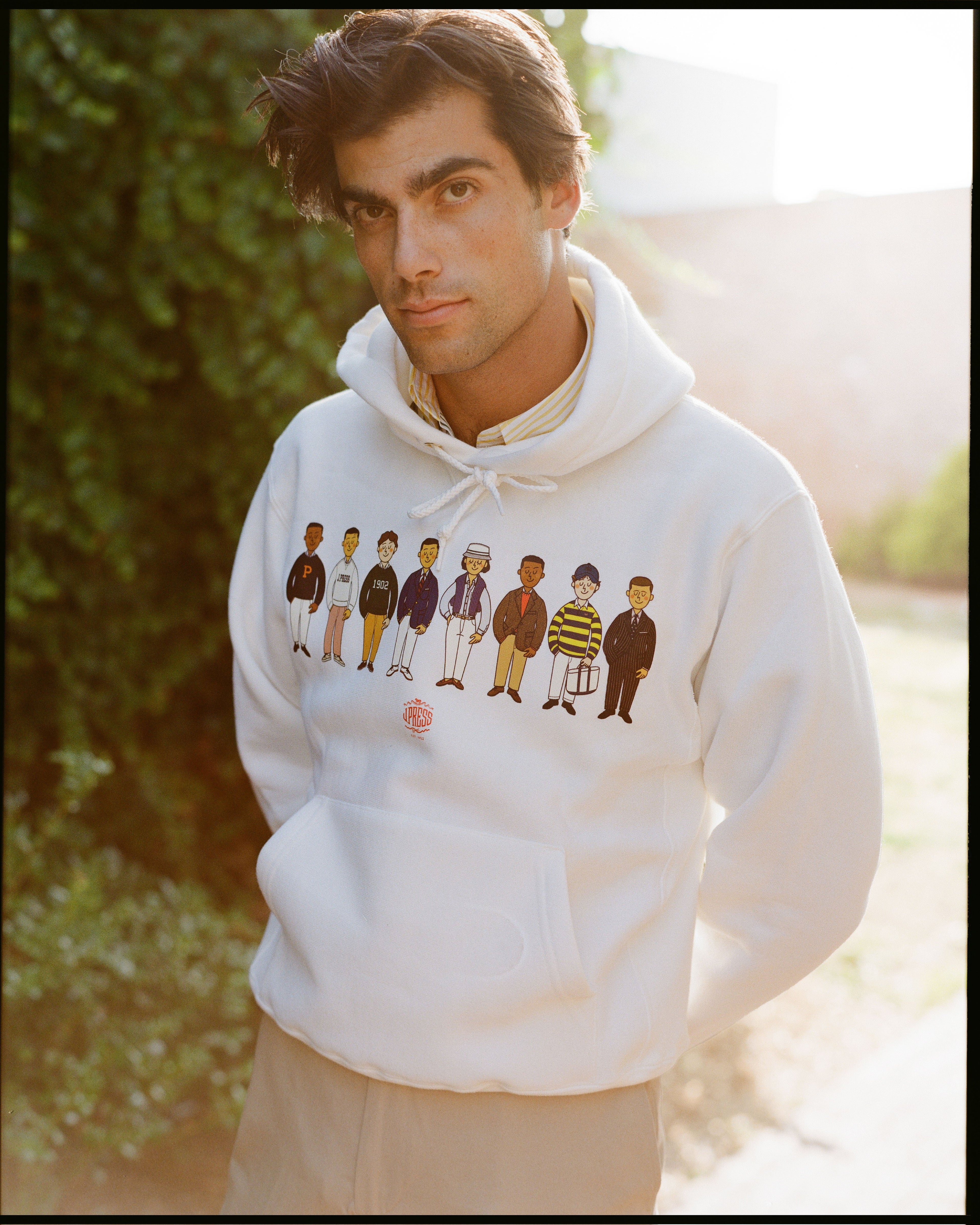 Made-in-USA J. Press "Ivy Guys" Hoodie