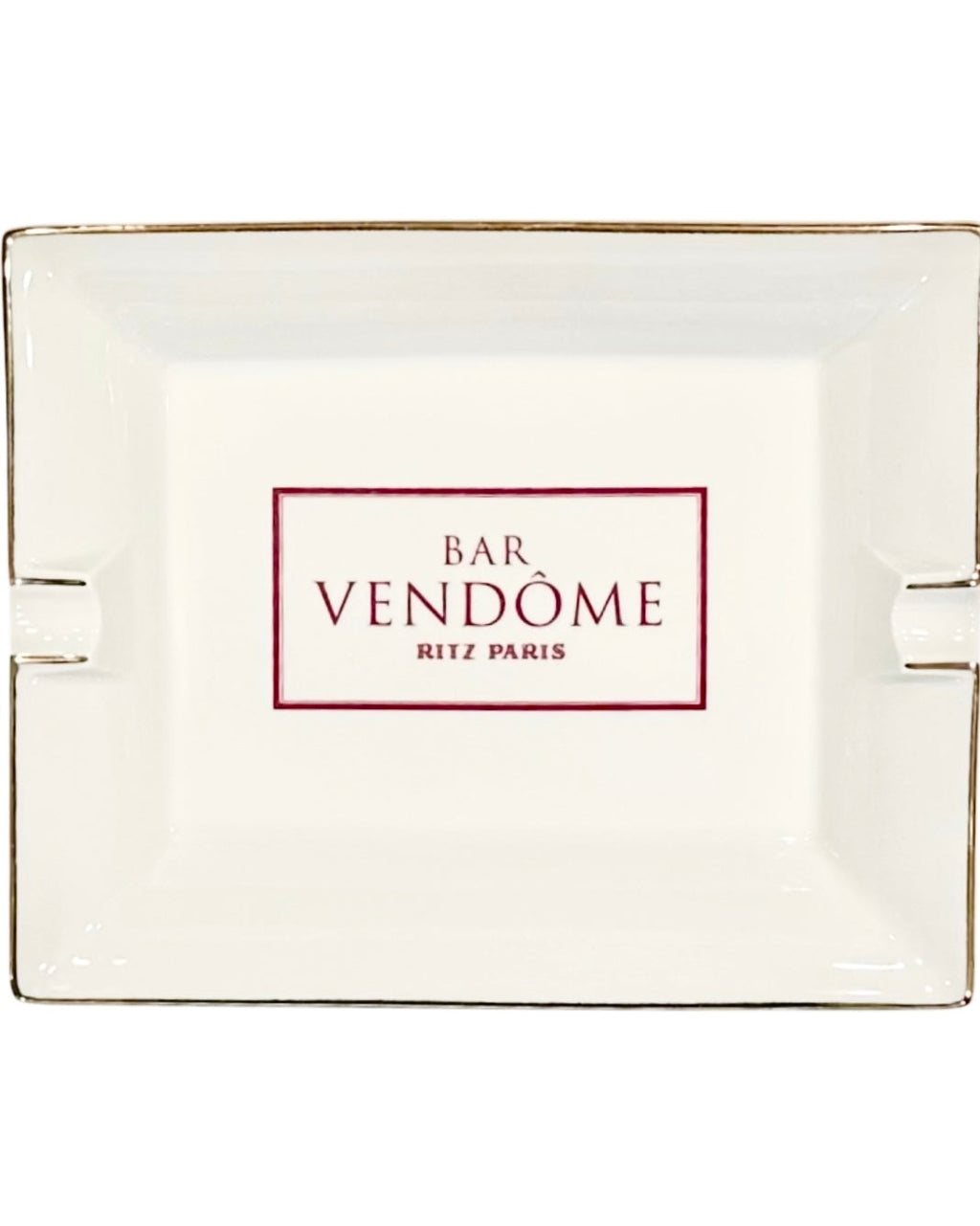 Bar Vendome Ritz Paris Hotel Porcelain Ashtray