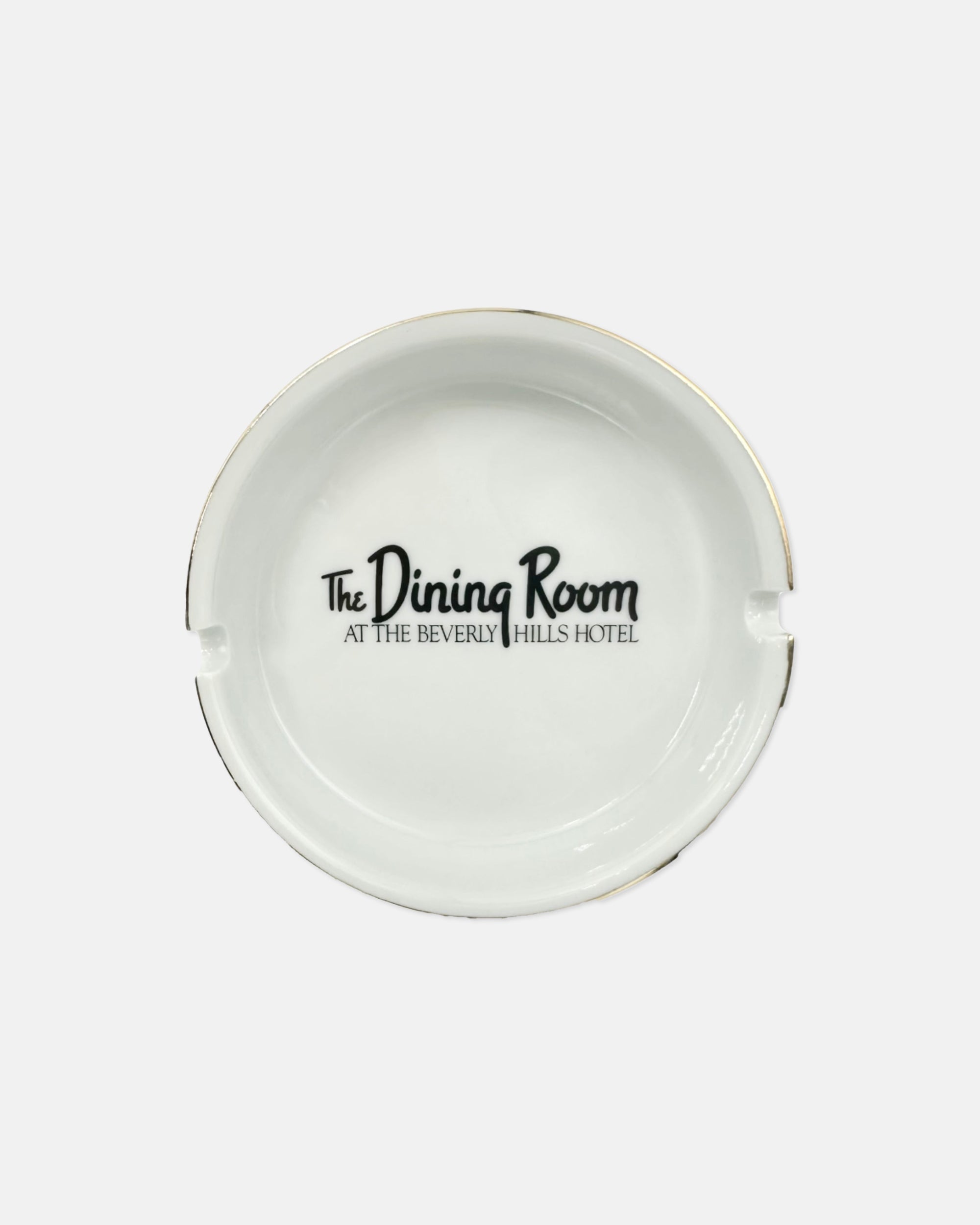 Vintage The Dining Room at The Beverly Hills Hotel Porcelain Ashtray