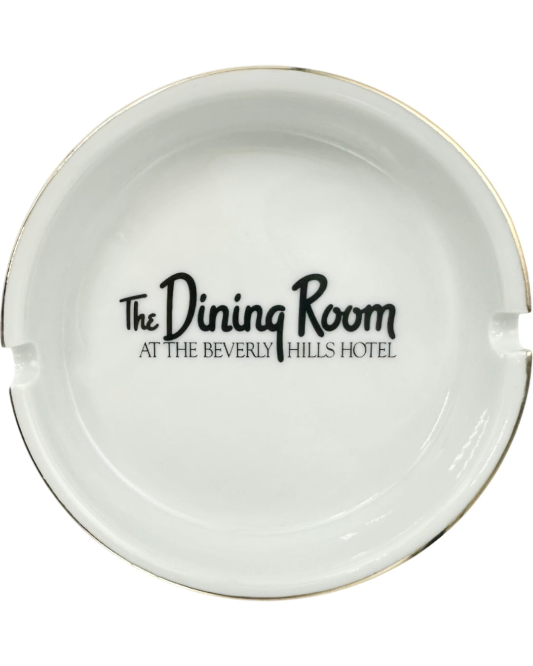 Vintage The Dining Room at The Beverly Hills Hotel Porcelain Ashtray