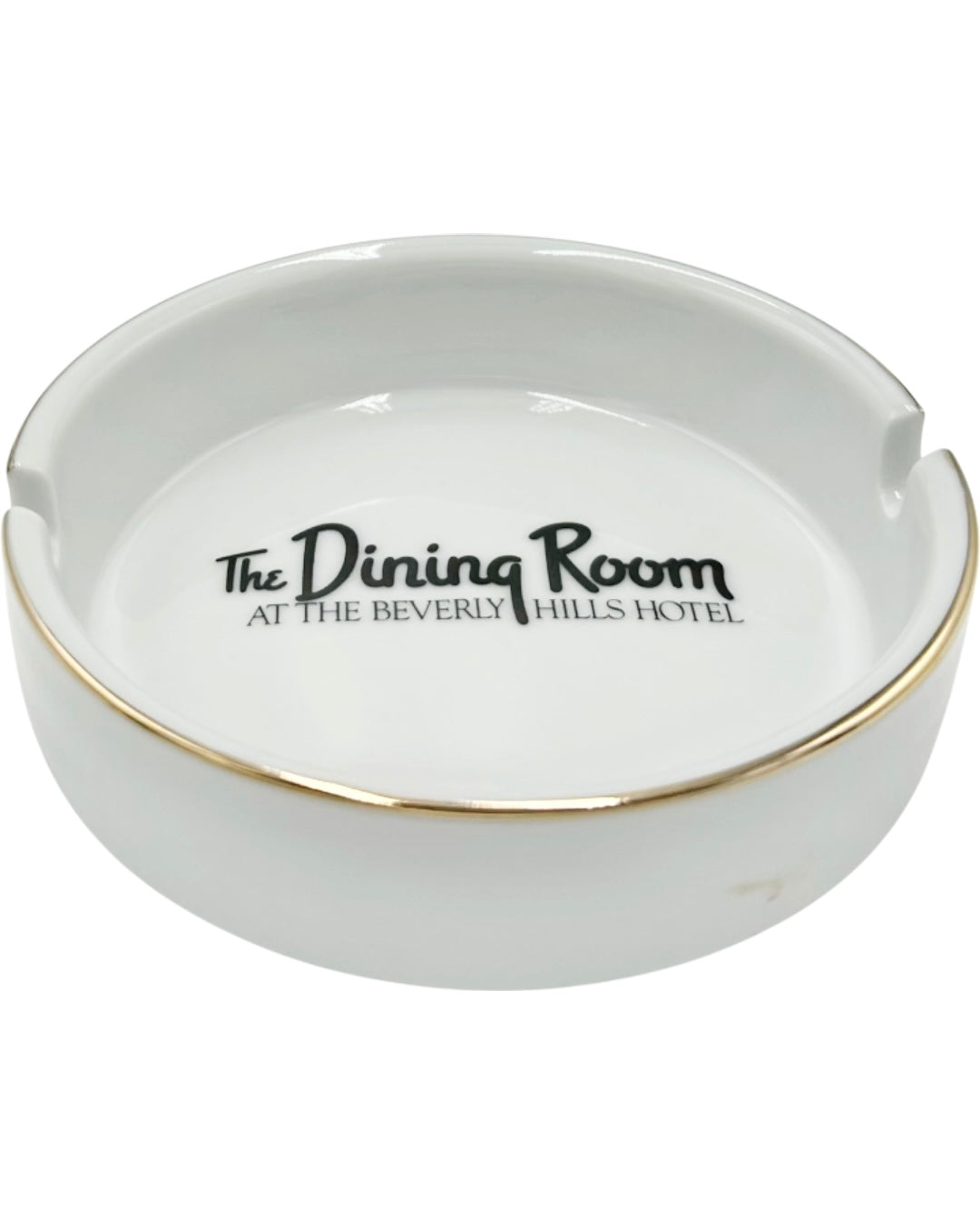 Vintage The Dining Room at The Beverly Hills Hotel Porcelain Ashtray