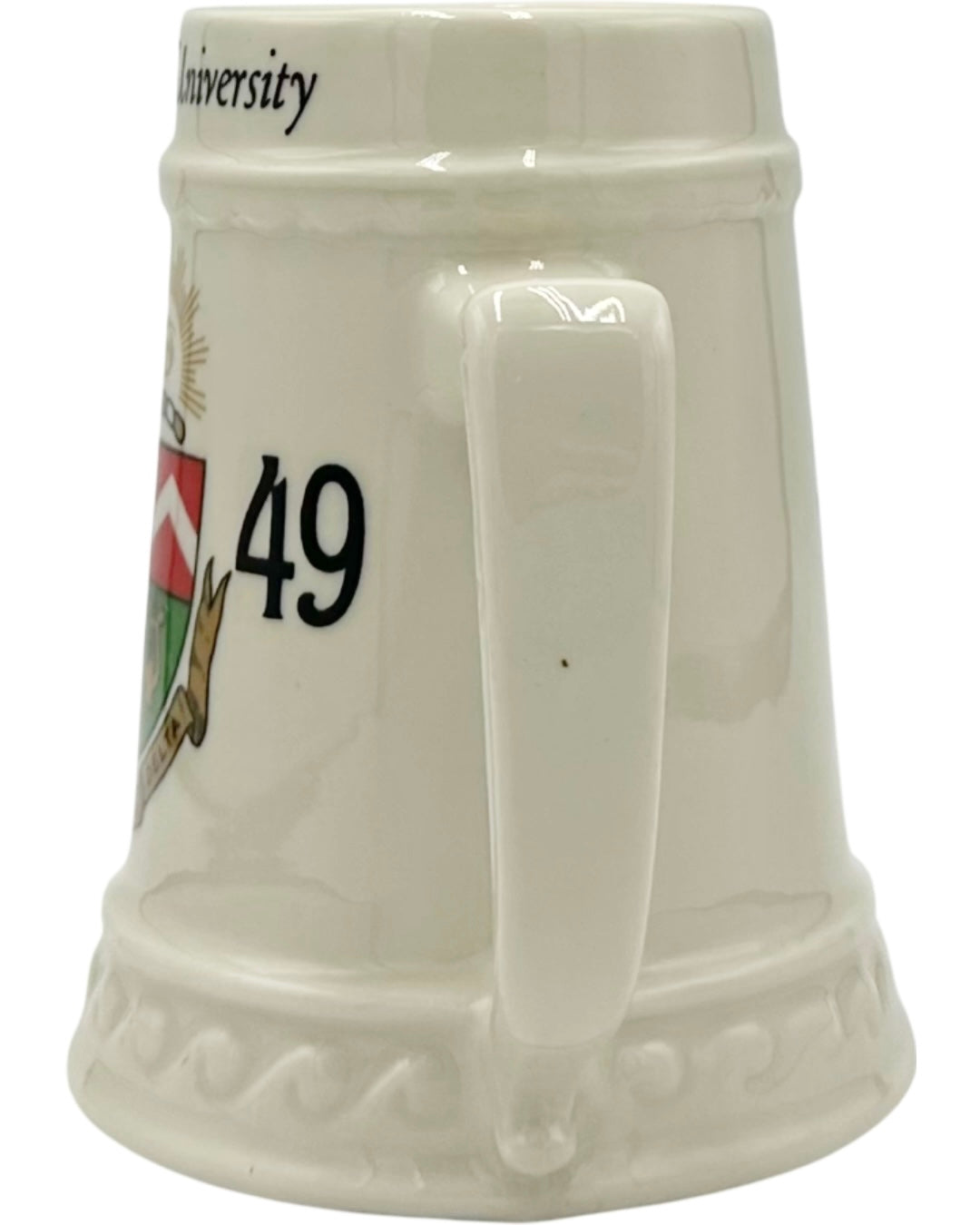 Vintage Brown University 1949 Delta Tau Delta "Jack" Porcelain Mug