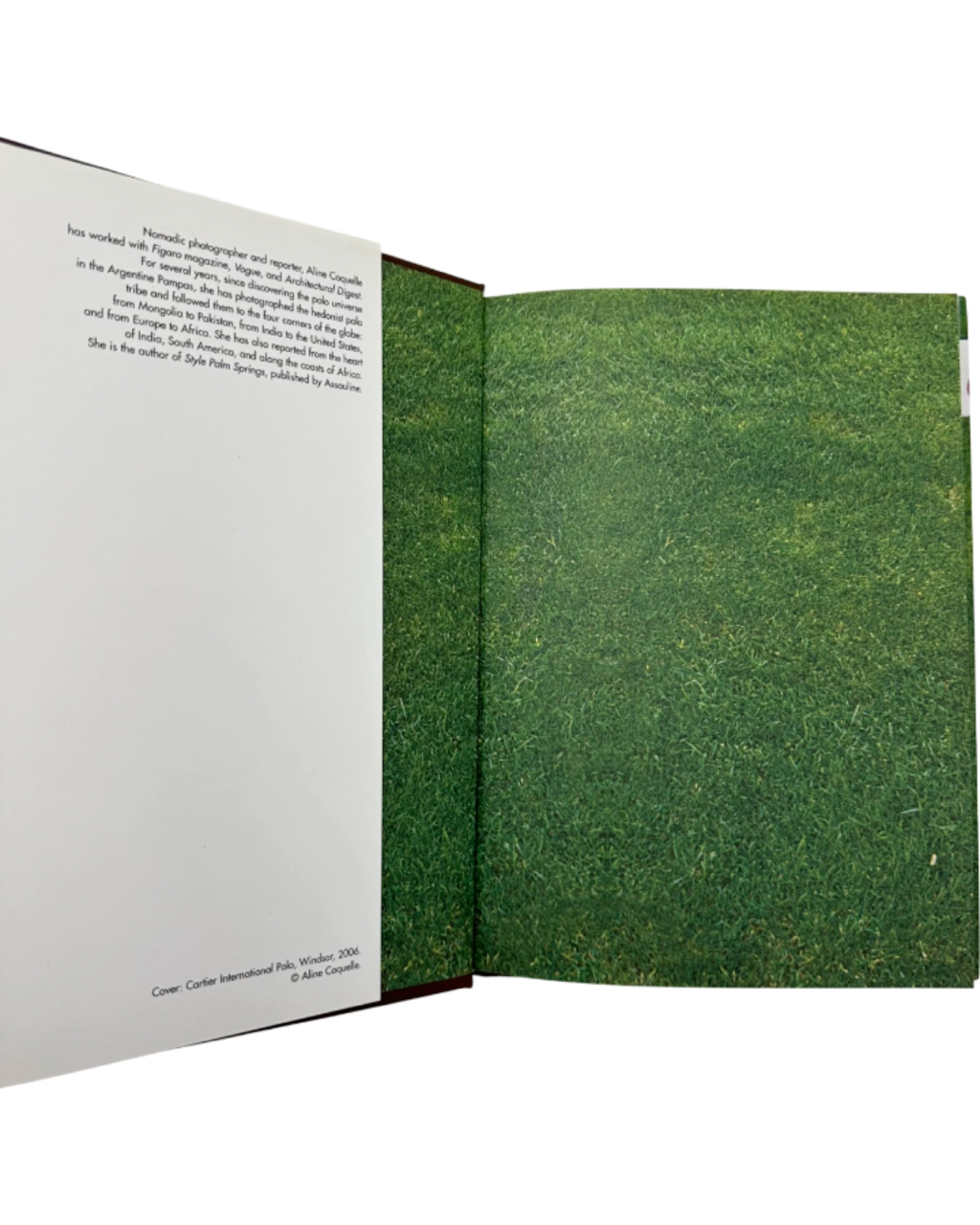 The Cartier The Polo Games by Aline Coquelle 2006 Book