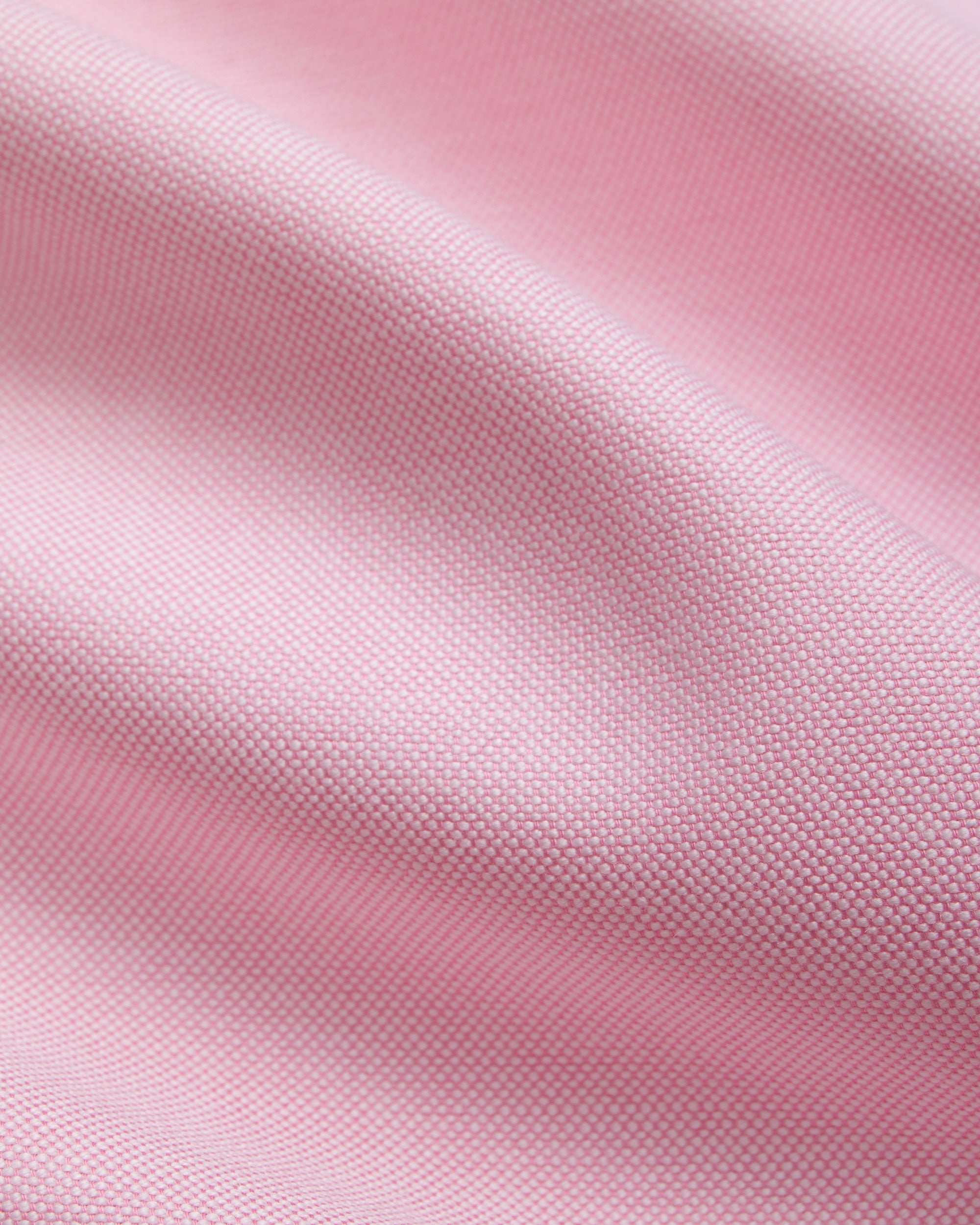Pink Enzyme-Washed Oxford Sport Shirt - Trim Fit