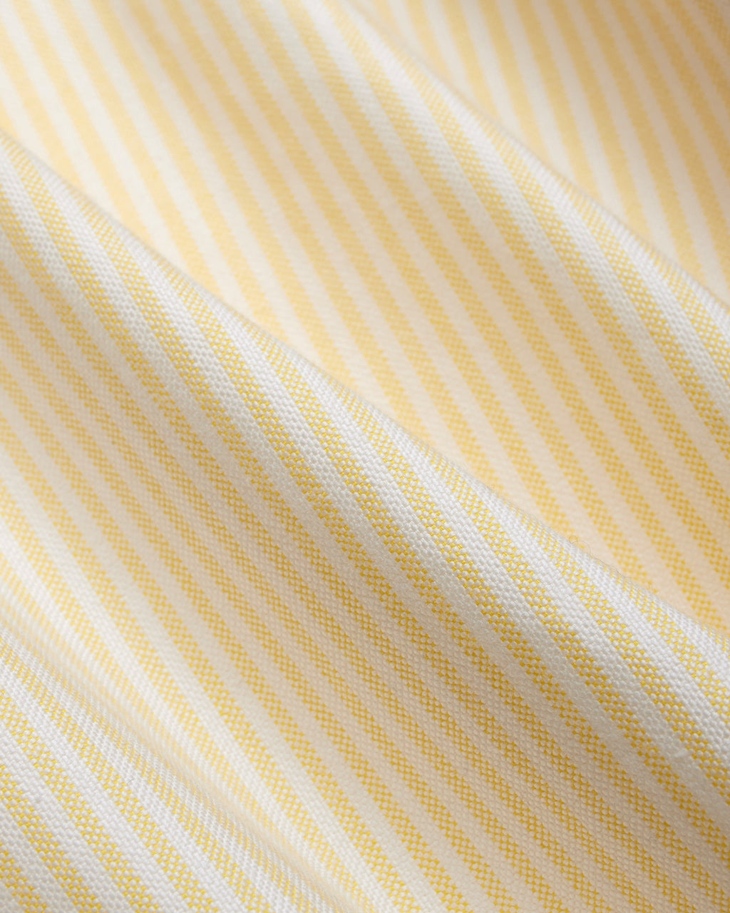 Made-in-USA Yellow University Stripe Oxford Cloth Shirt - Classic Fit