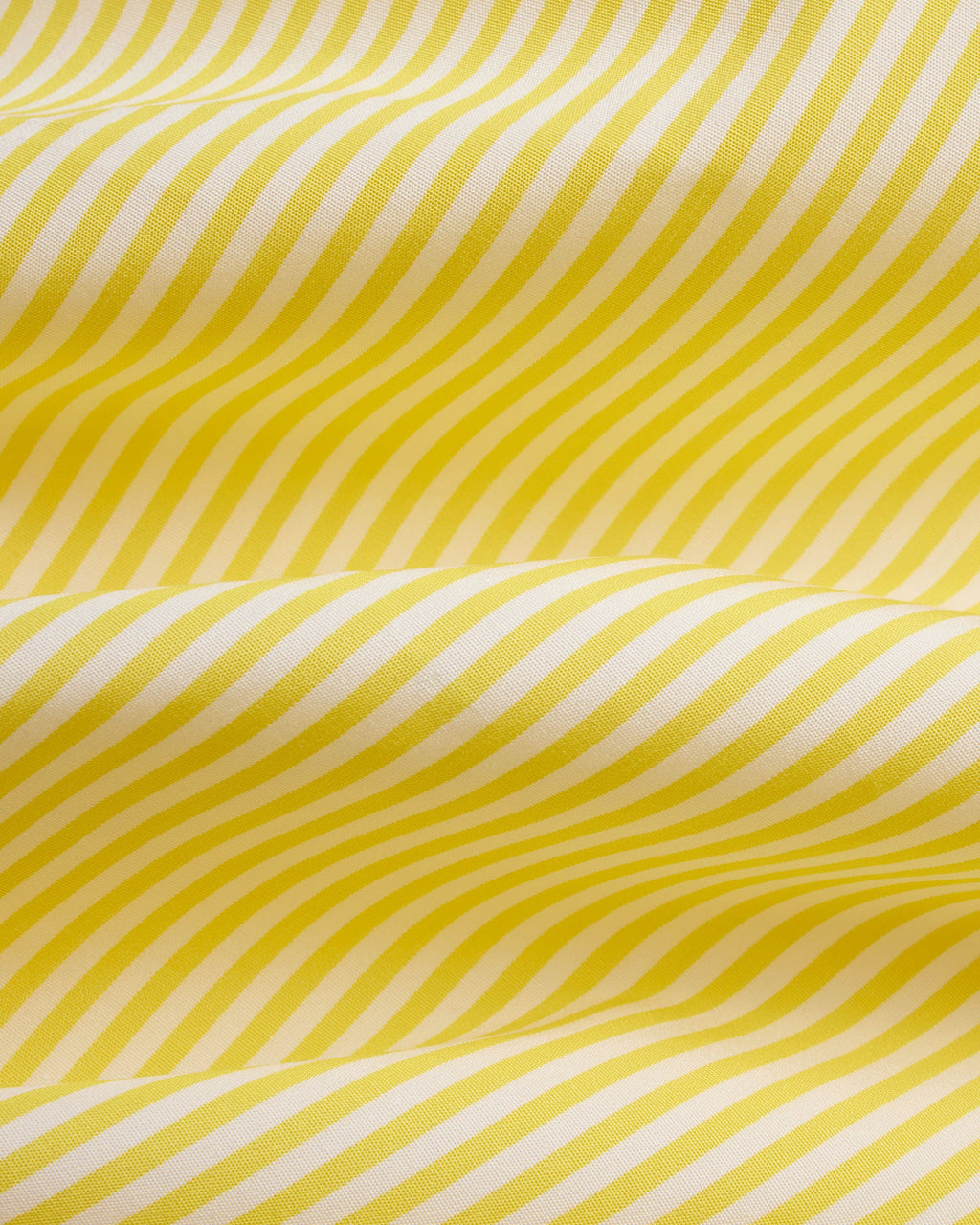 Made-in-USA Thomas Mason Yellow Bengal Stripe Spread Collar Dress Shirt - Classic Fit