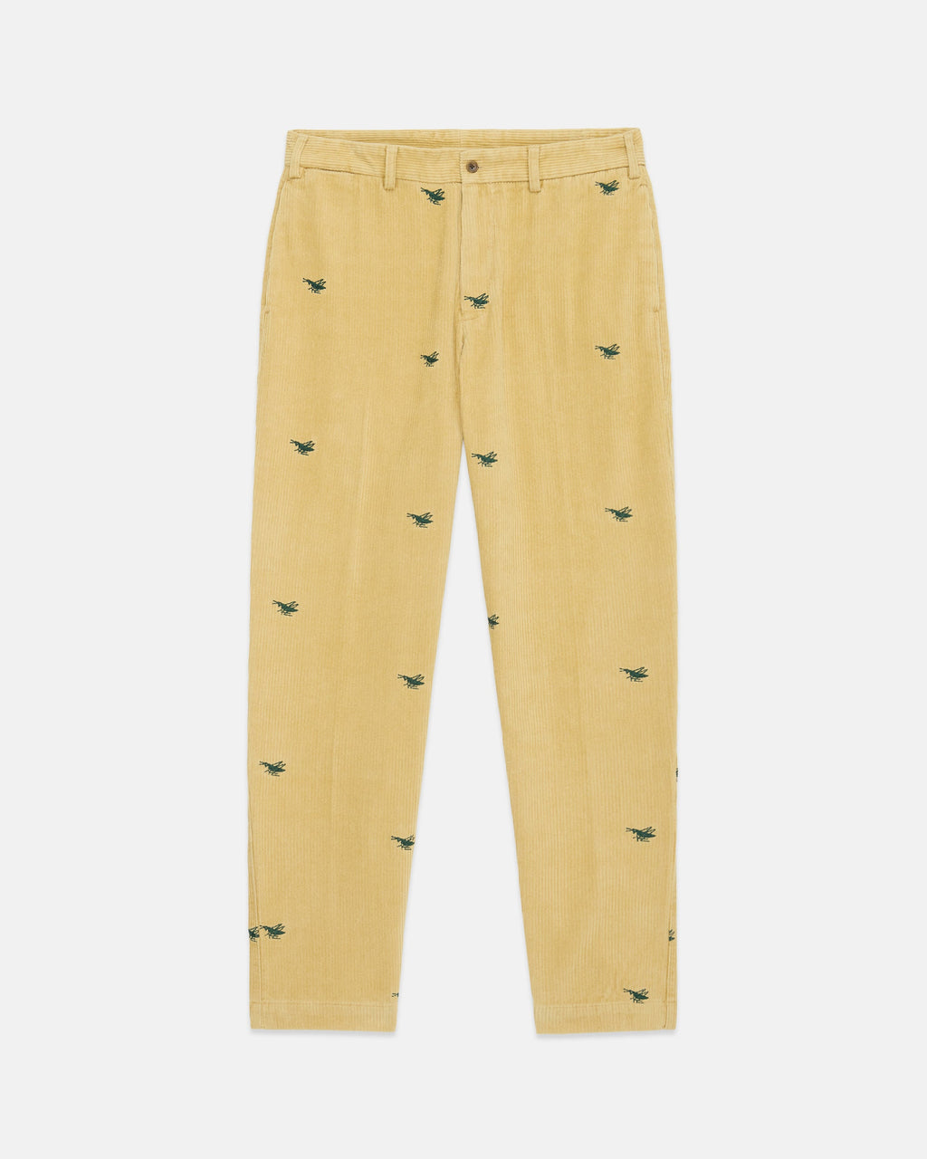 Grasshopper Club Natural Wide Wale Corduroy Critter Pant