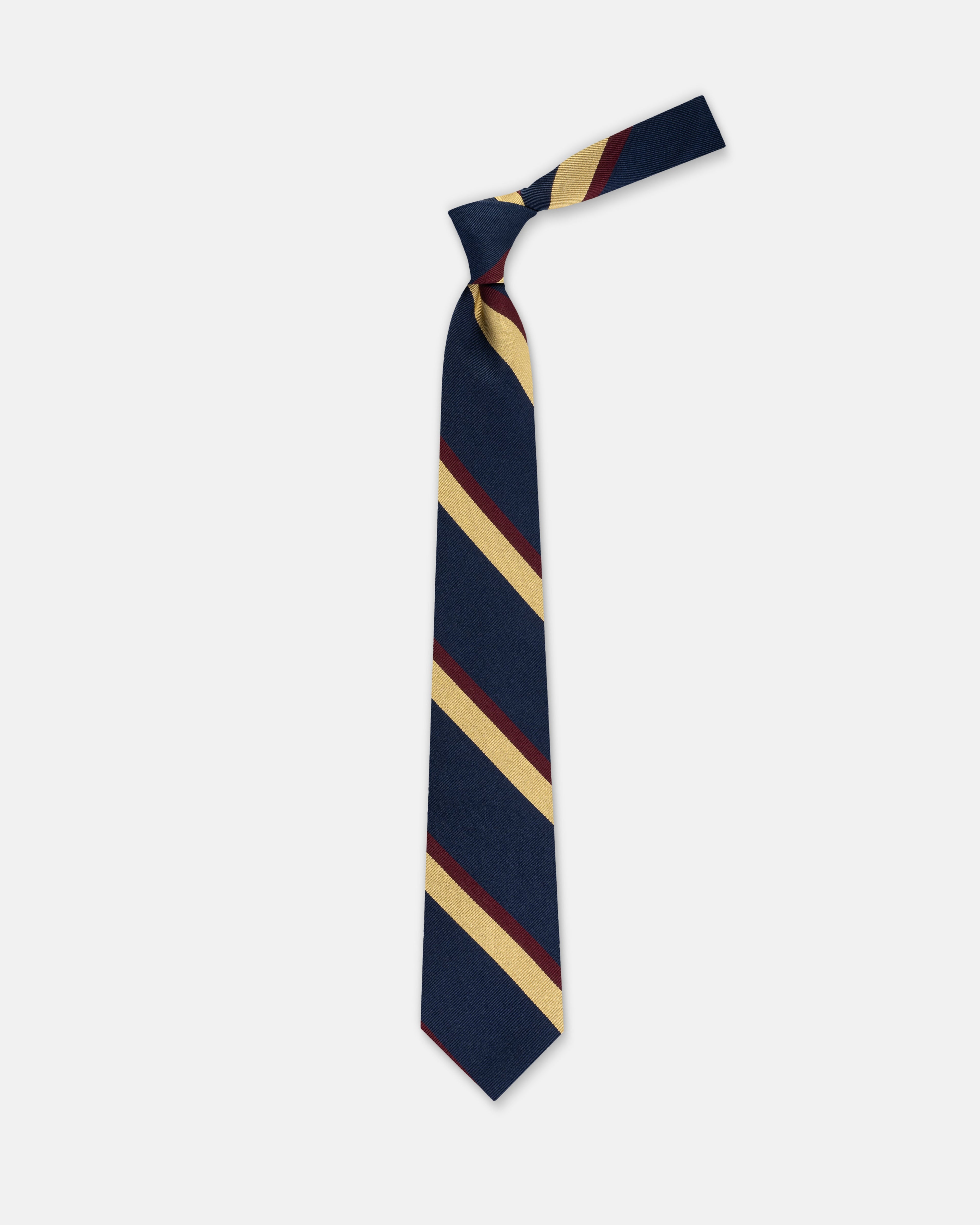 Made-in-England Oxford Old Merchant Taylors Repp Tie