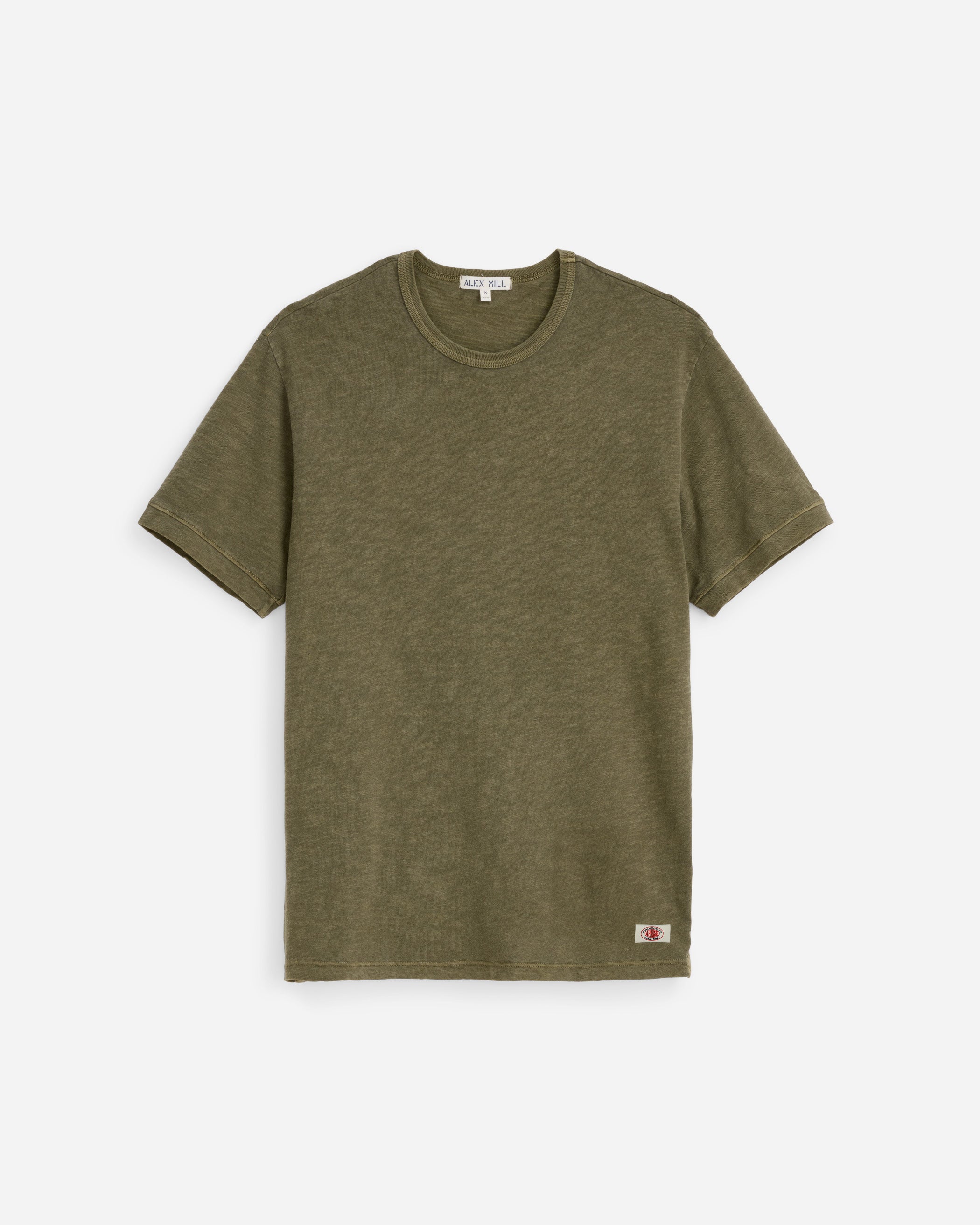 J. Press x Alex Mill Olive Grey T-Shirt