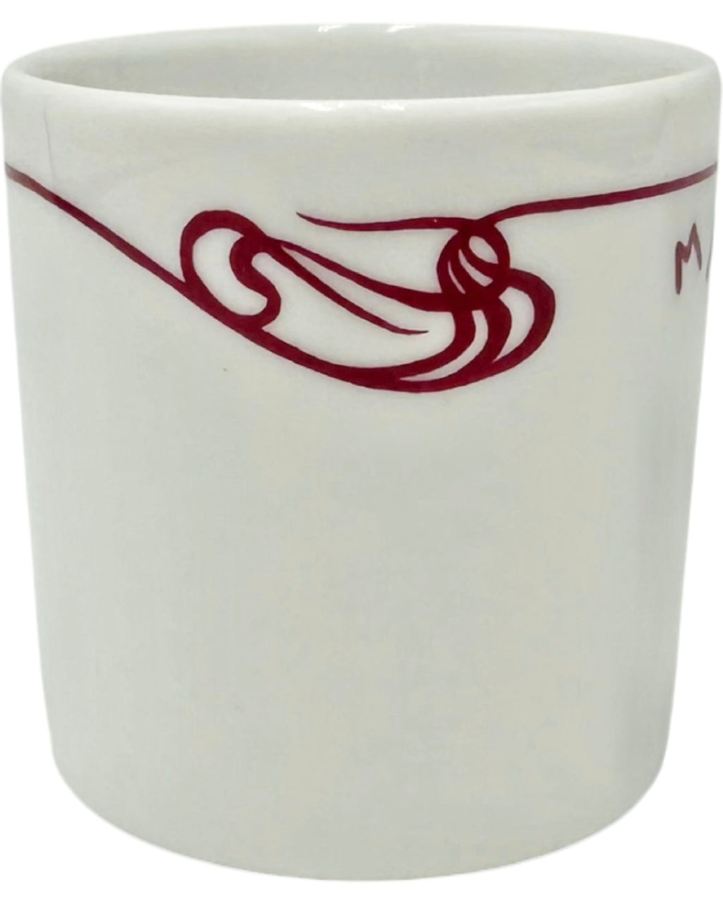 Vintage Maxim's De Paris Restaurant Demitasse Cup & Saucer