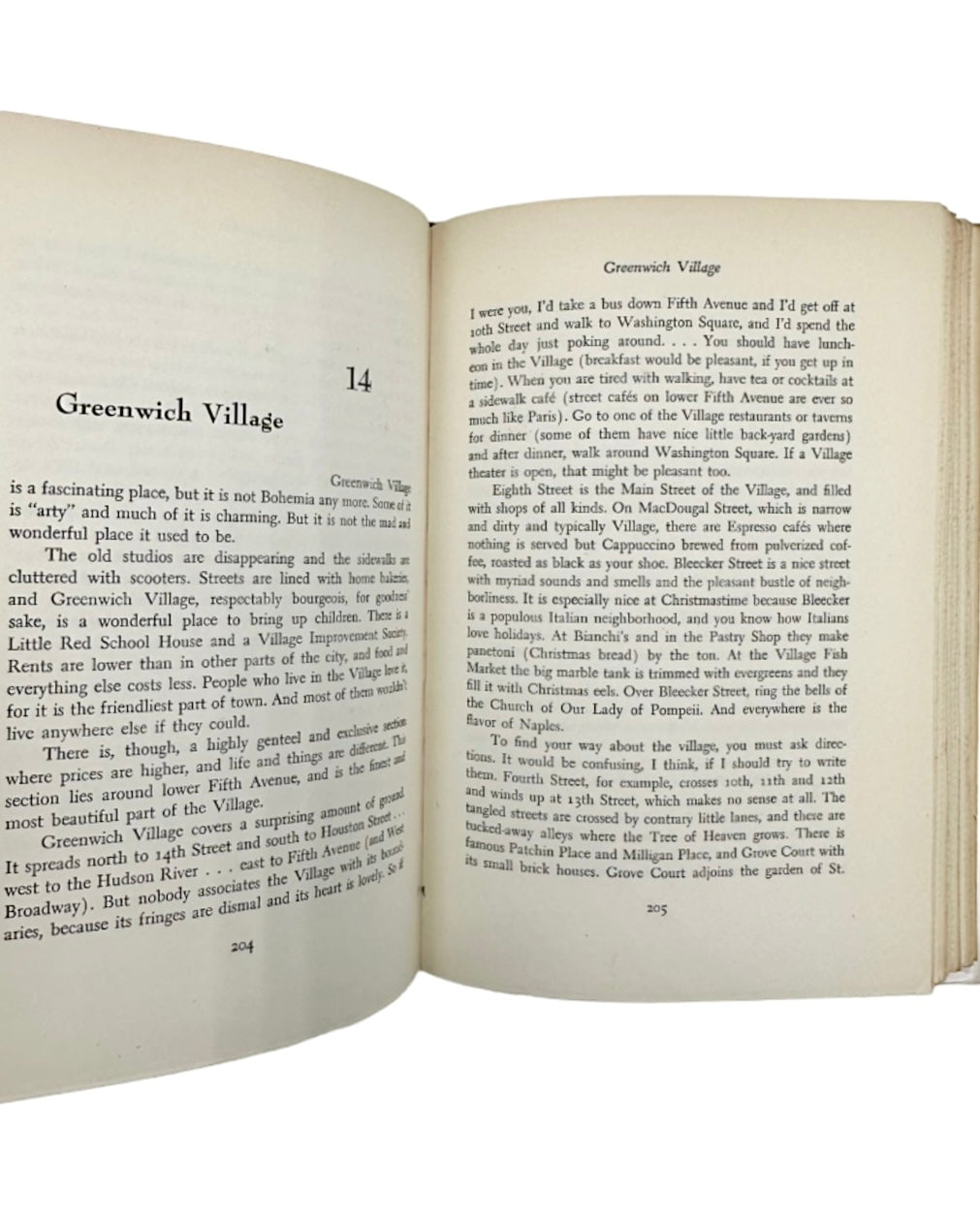 New York Holiday by Eleanor Early 1950 Book