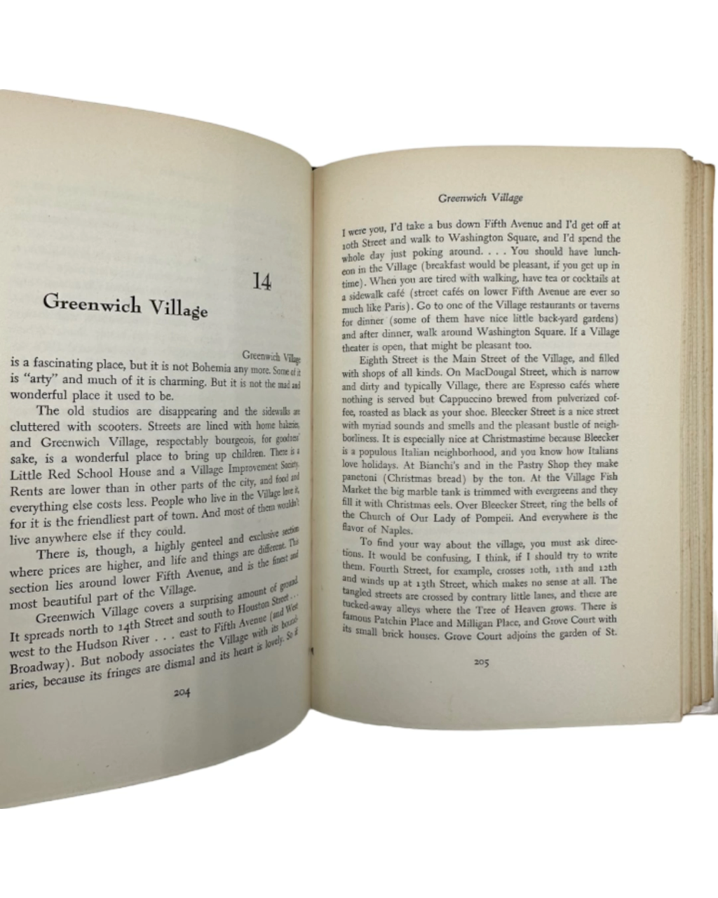 New York Holiday by Eleanor Early 1950 Book