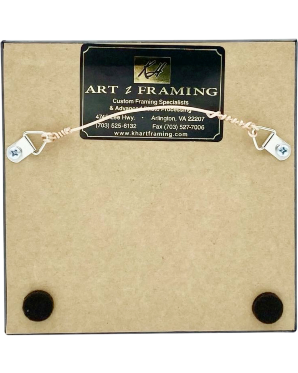 Vintage Hotel Ritz Paris Framed Luggage Label