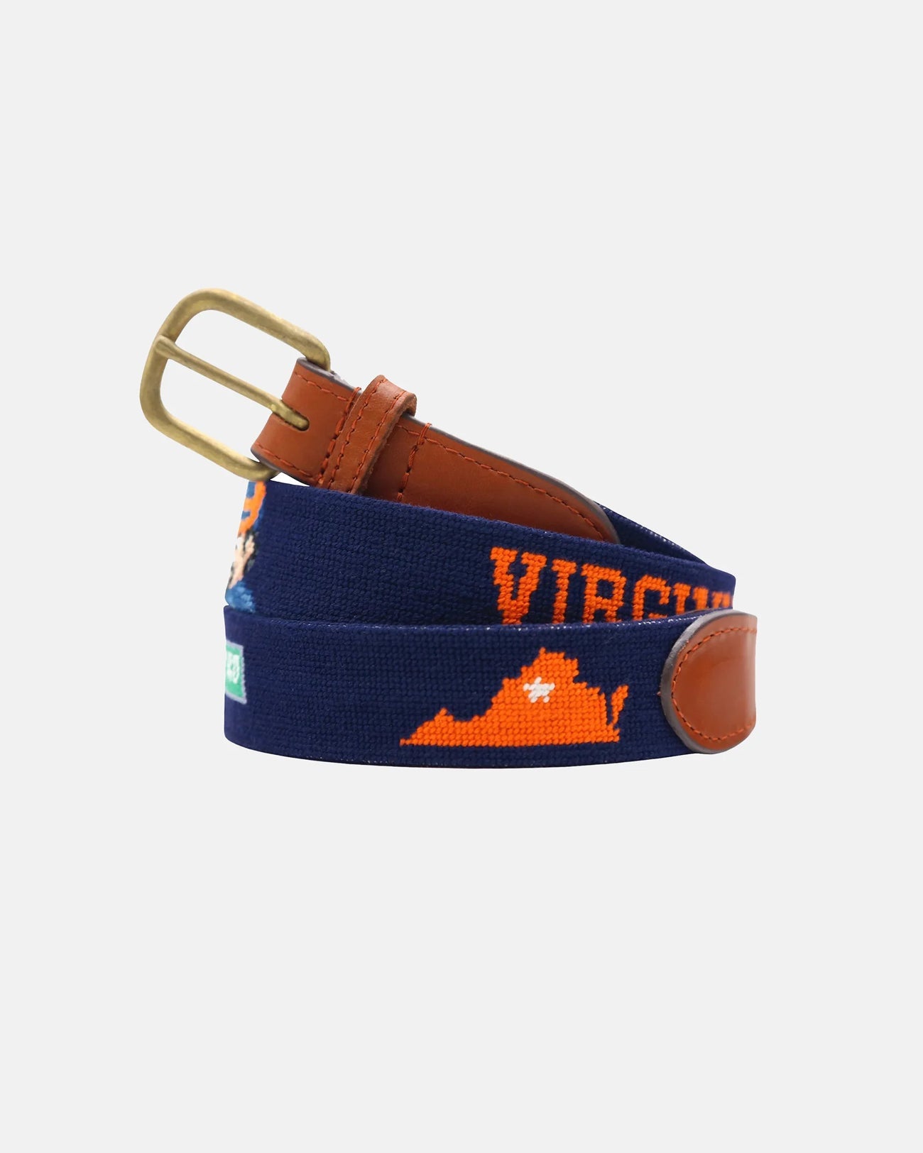 UVA Life Needlepoint Belt