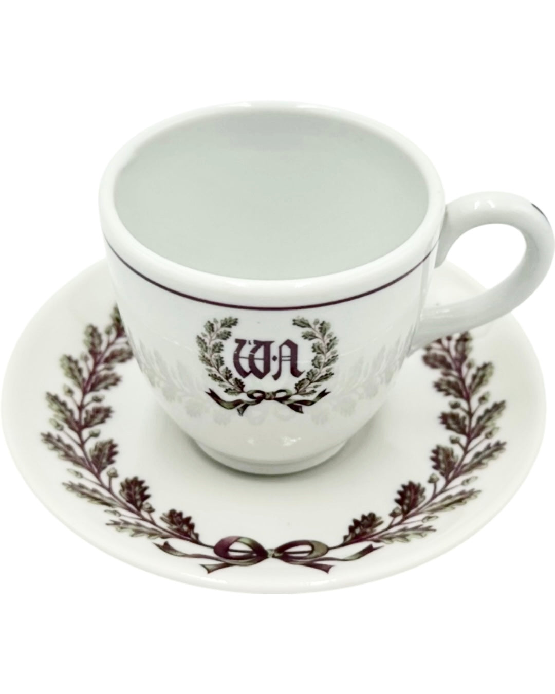 Vintage The Waldorf Astoria Hotel NYC Demitasse Cup & Saucer