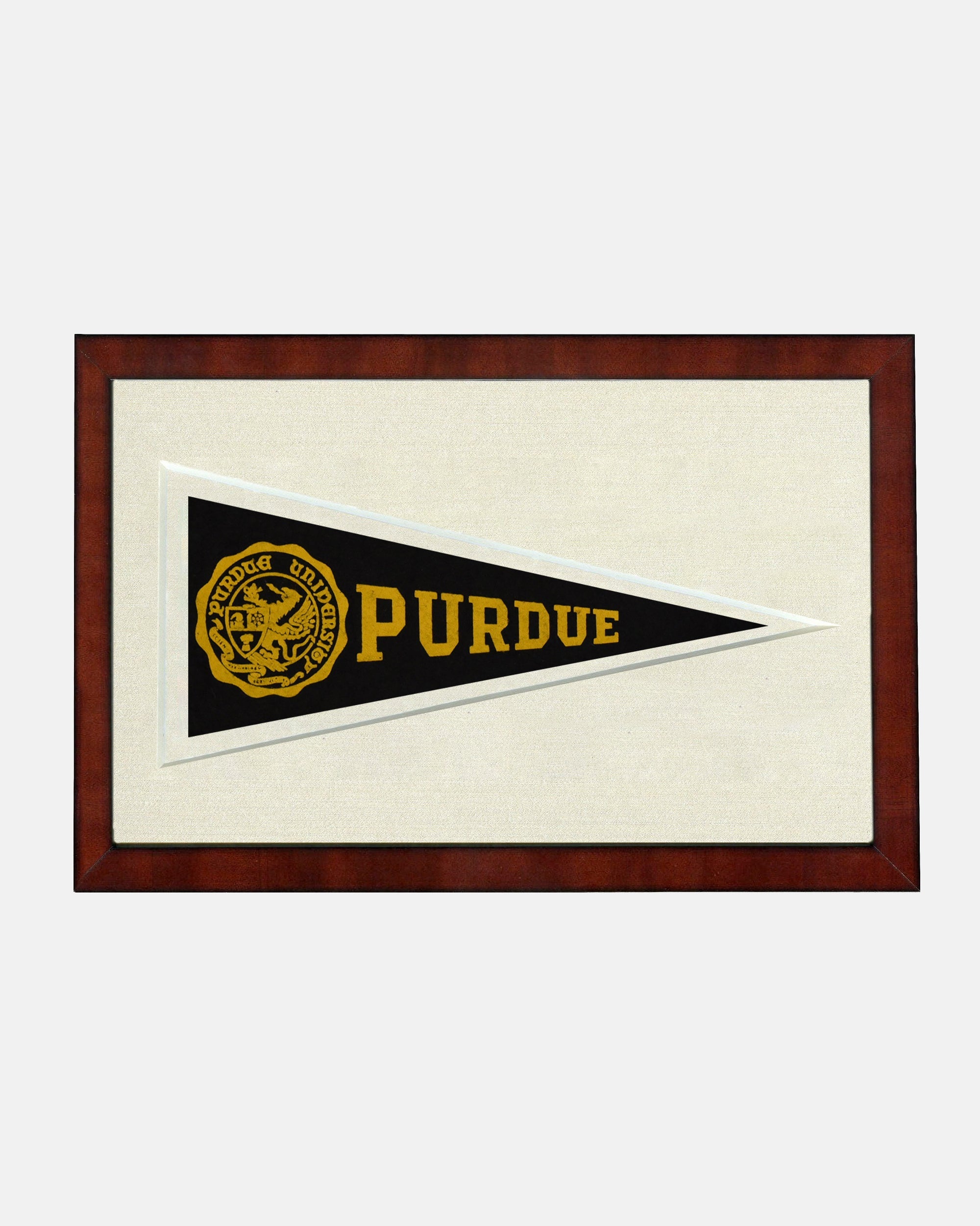 Prudue Framed Vintage Pennant